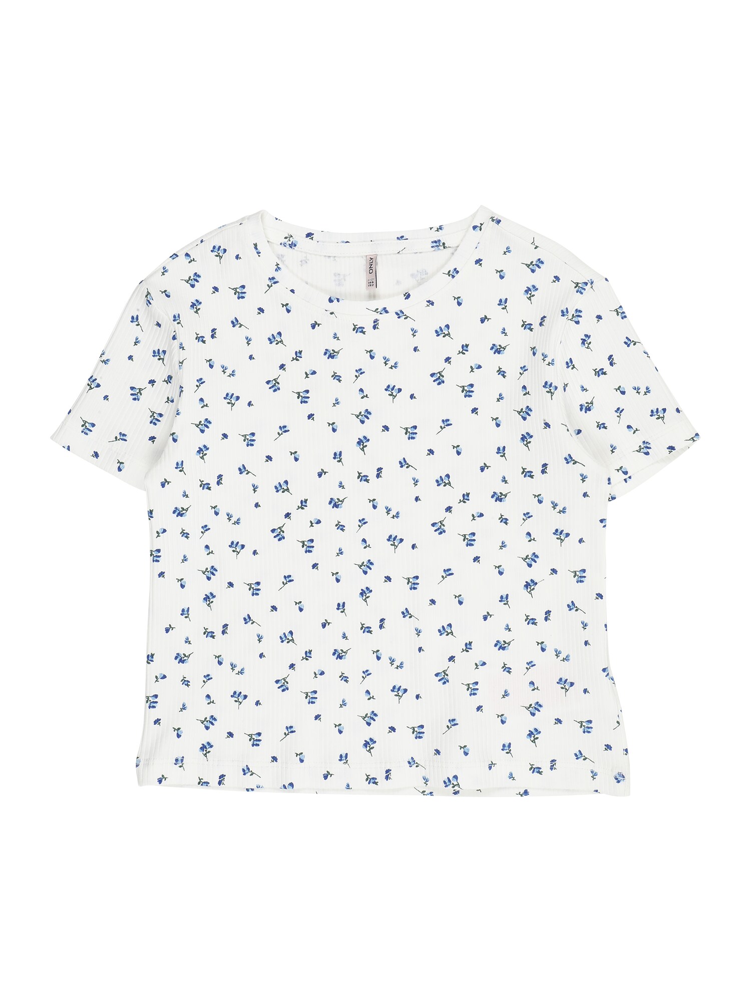 ONLY GIRLS Tricou KOGBella  azuriu / albastru închis / verde pin / alb