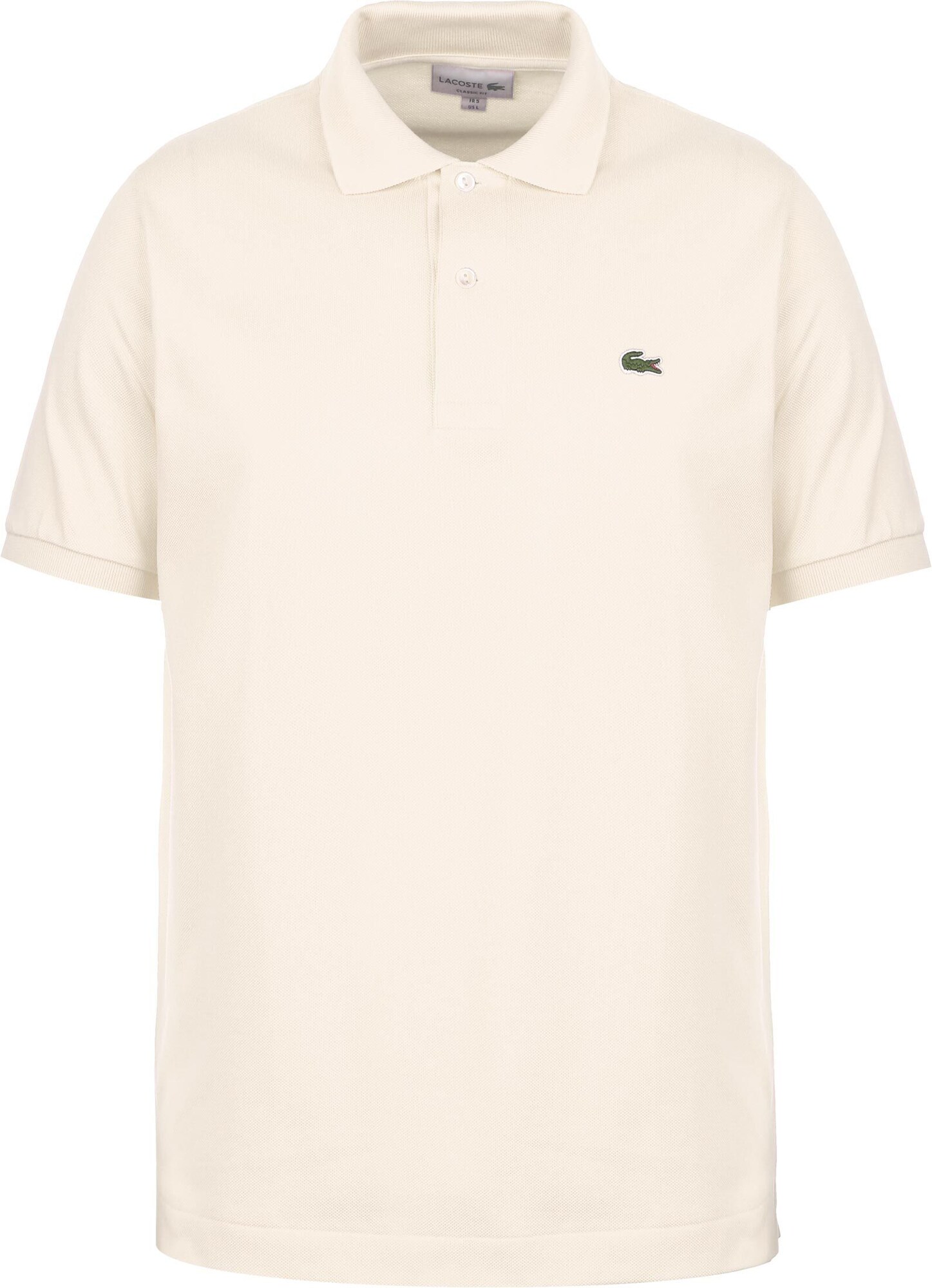 Lacoste LACOSTE Poloshirt creme / grün / weiß