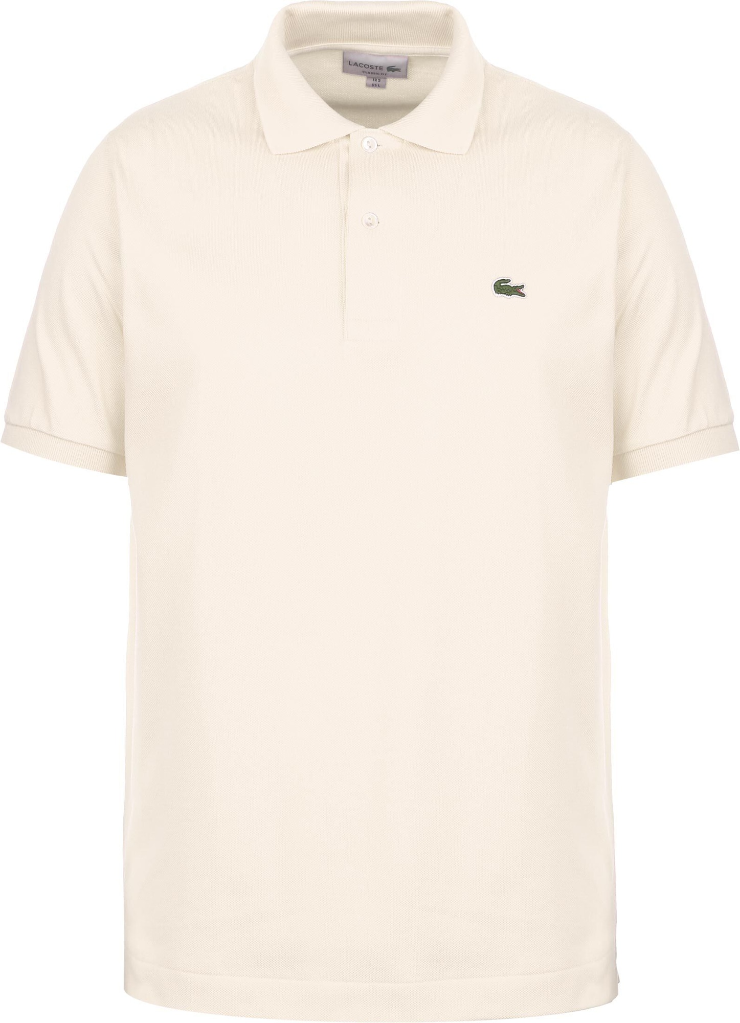 Lacoste LACOSTE Poloshirt creme / grün / weiß