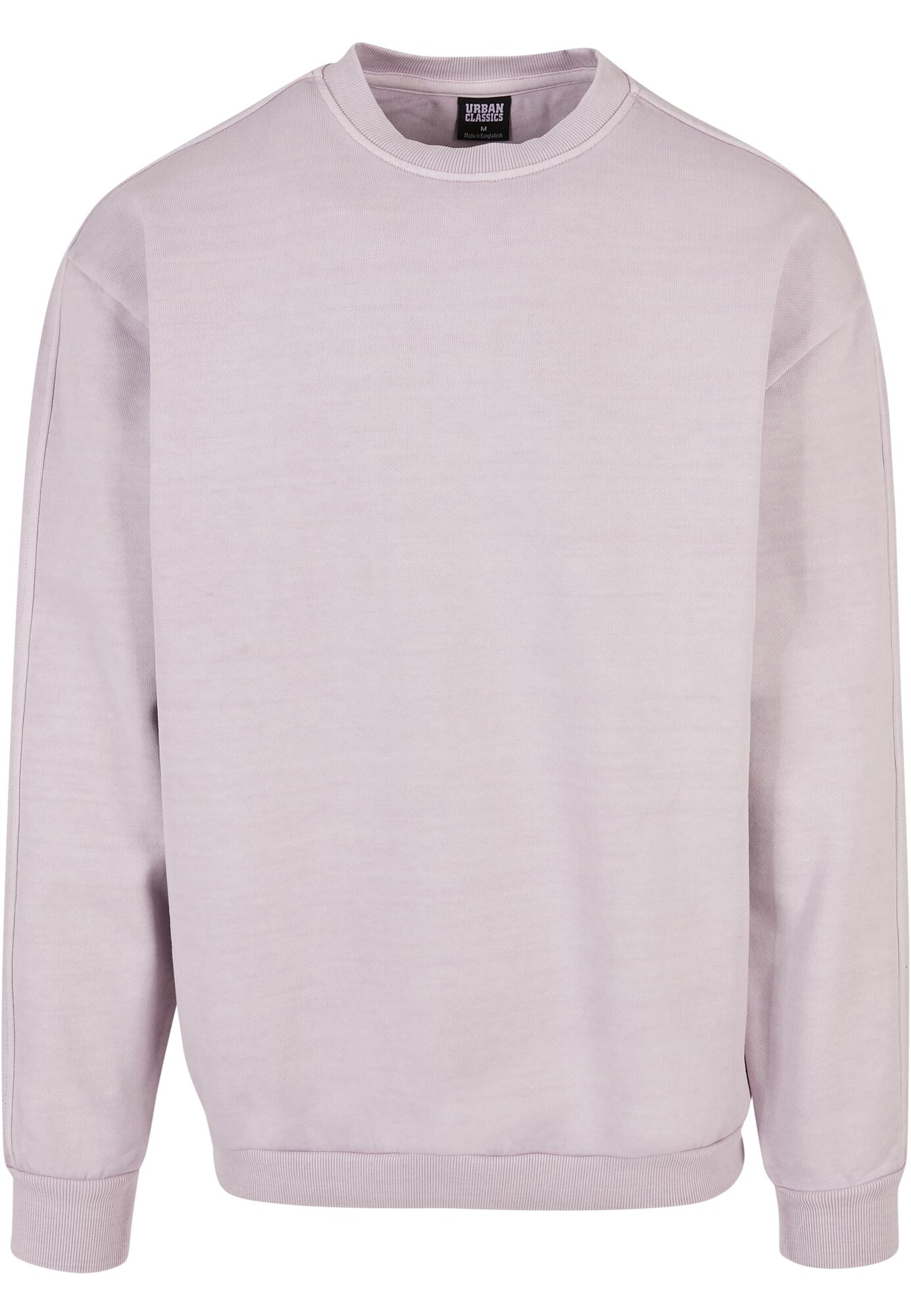 Urban Classics Sweatshirt 'Heavy Terry Garment Dye Crew'  roxo claro