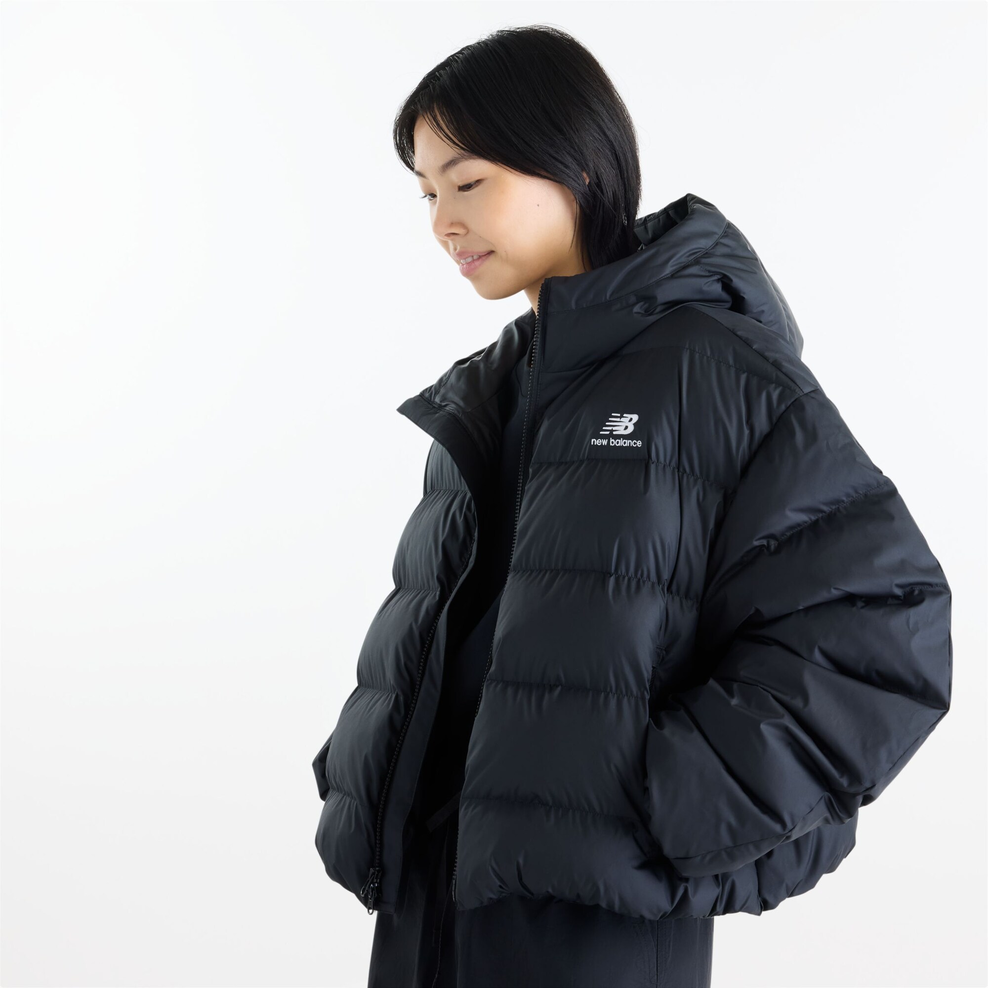 New balance Chaqueta de invierno  negro – imagen 7
