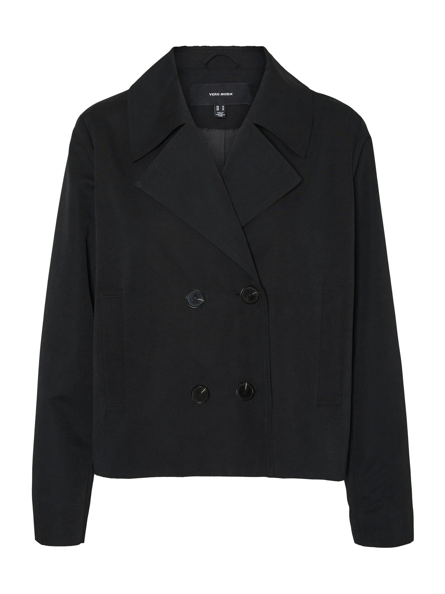VERO MODA Palton de primăvară-toamnă 'VMCHLOEMIA'  negru