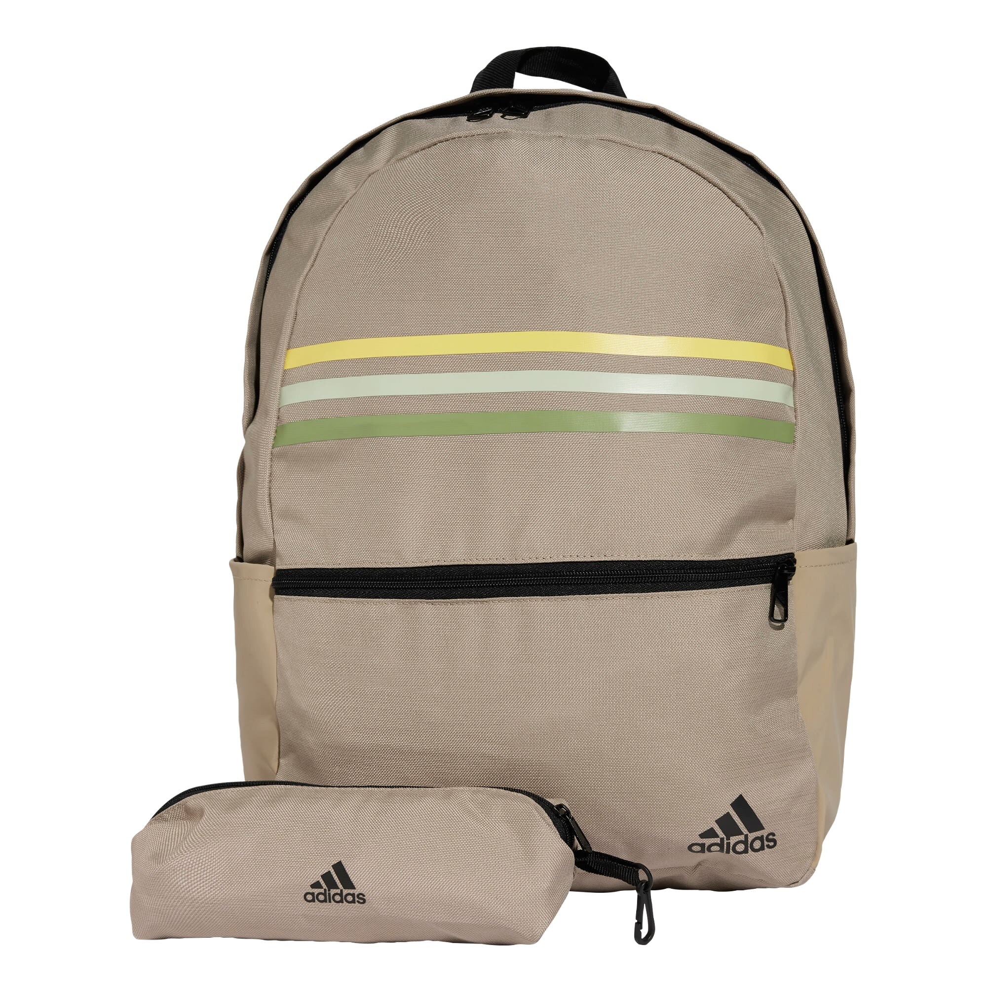 ADIDAS SPORTSWEAR Sporthátizsákok 'Classic'  sárga / zöld / khaki / fehér akciós termékkép 1