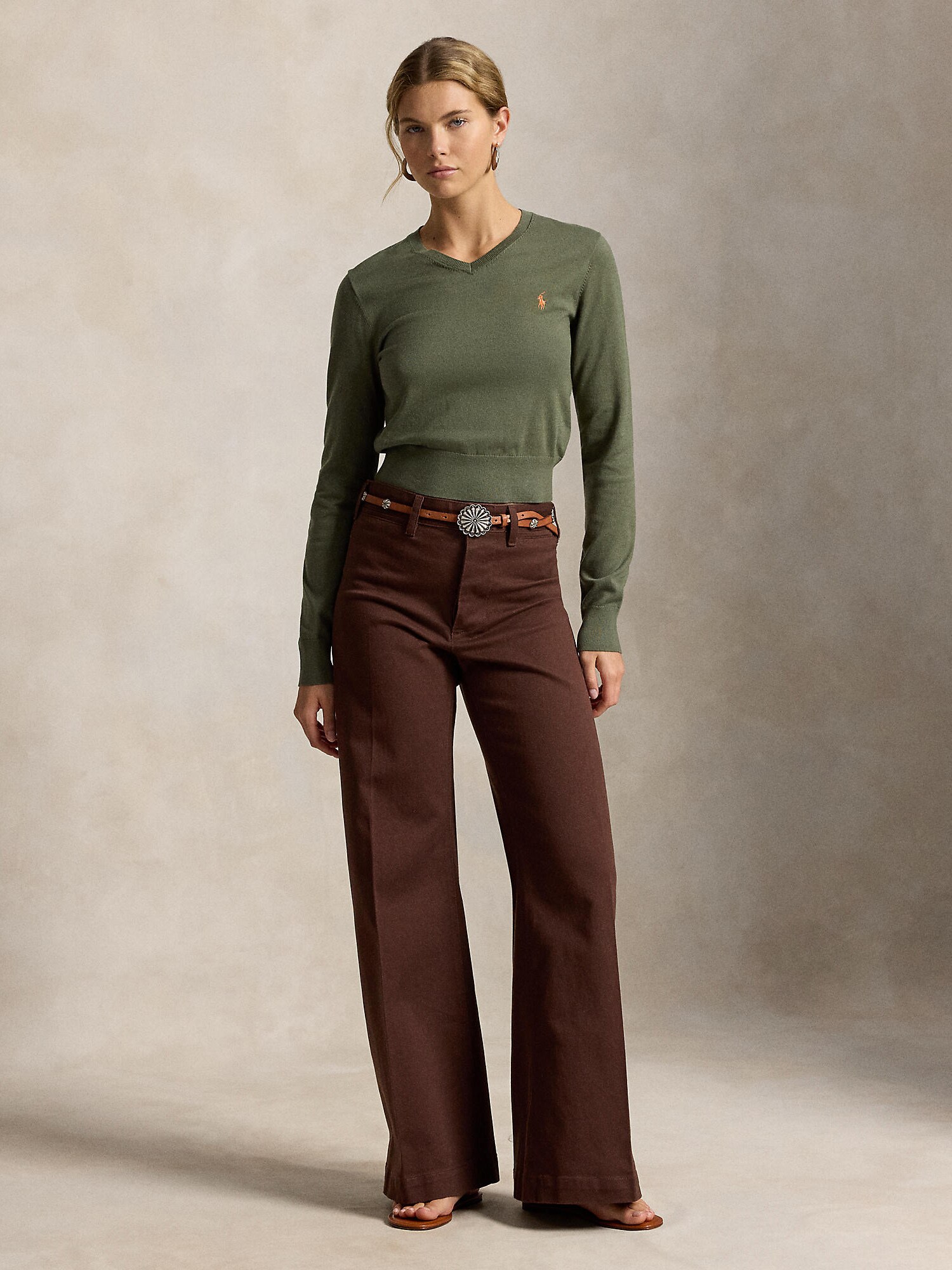 Polo Ralph Lauren Jersey  oliva – imagen 12