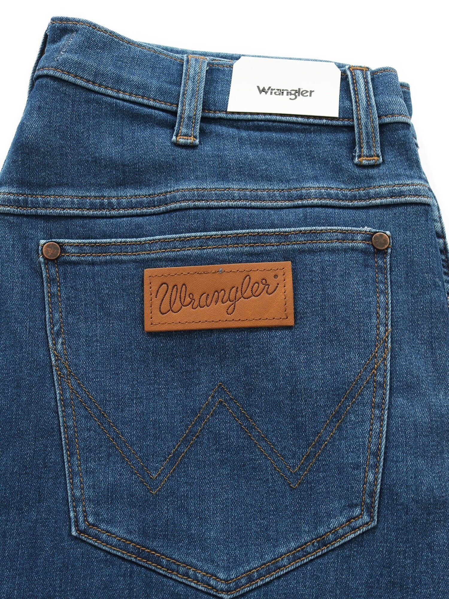 WRANGLER Vaquero 'RIVER Light & Soft Denim'  azul oscuro – imagen 4