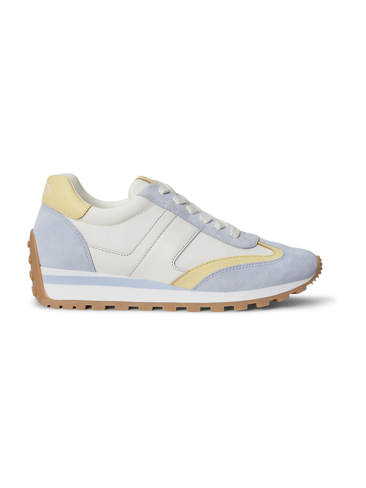 Lauren Ralph Lauren Zapatillas deportivas bajas 'DANI' azul paloma / amarillo / blanco – imagen 2
