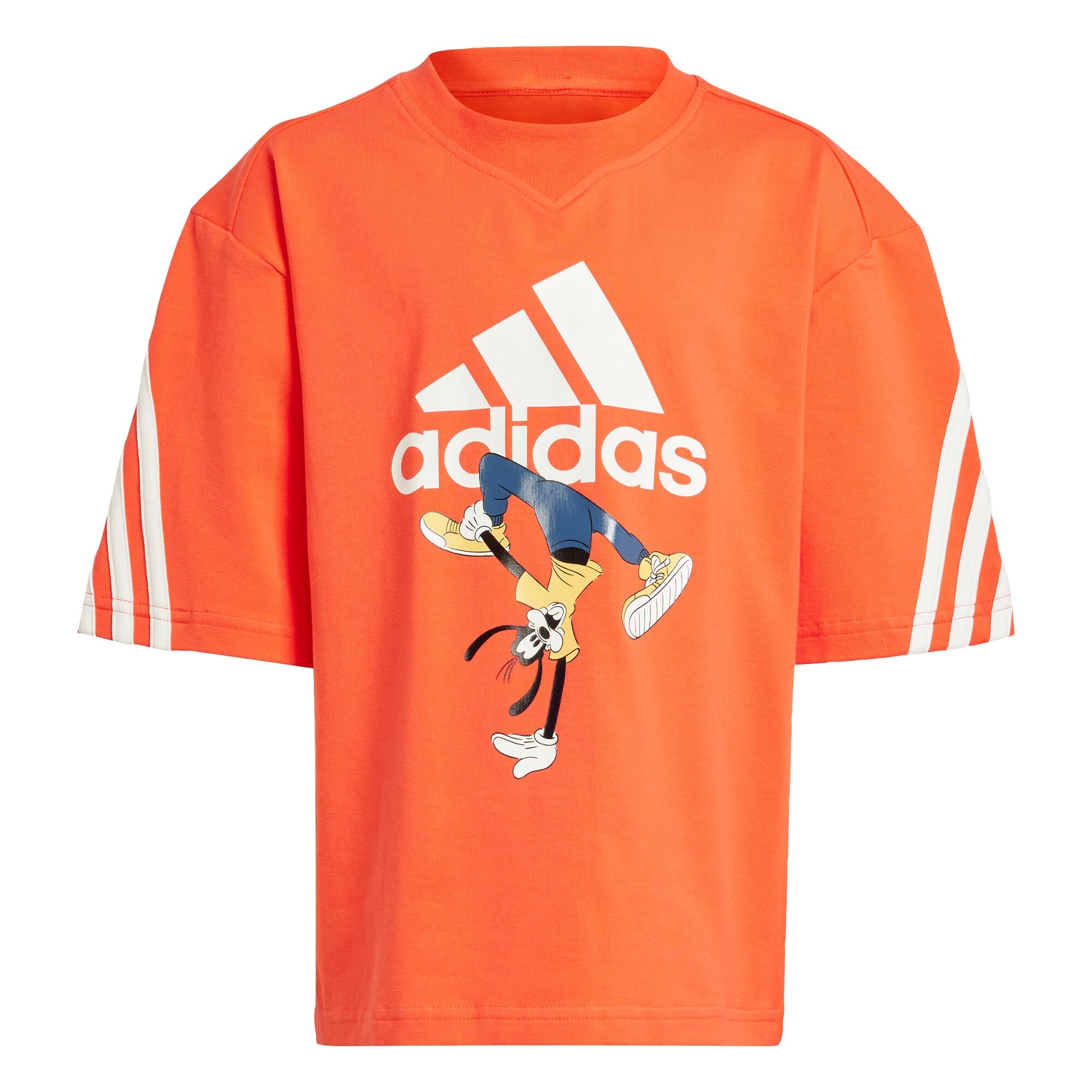 ADIDAS SPORTSWEAR Funkčné tričko 'Disney Mickey Mouse'  tmavomodrá / oranžovo červená / čierna / biela