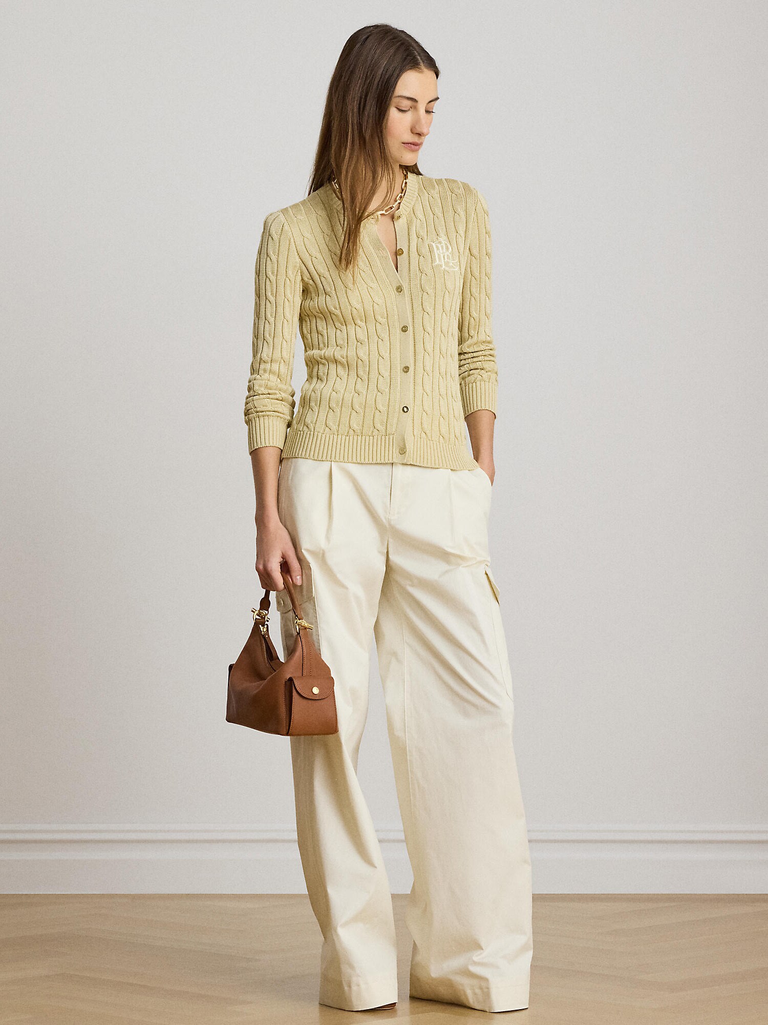 Lauren Ralph Lauren Cárdigan  beige – imagen 4