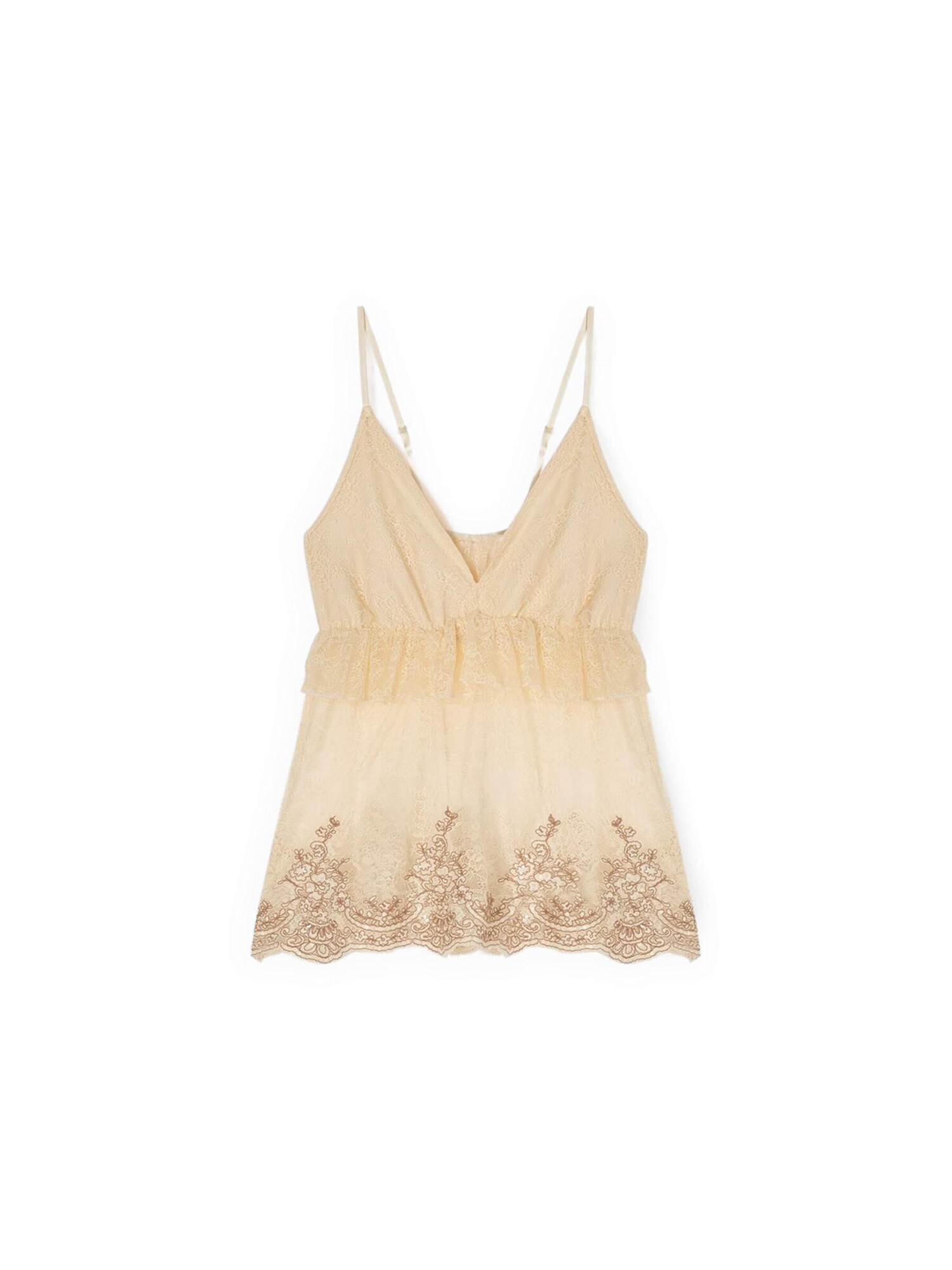 MOTIVI Top  beige
