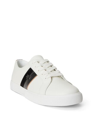 Lauren Ralph Lauren Zapatillas deportivas bajas 'JANSON II'  negro / blanco