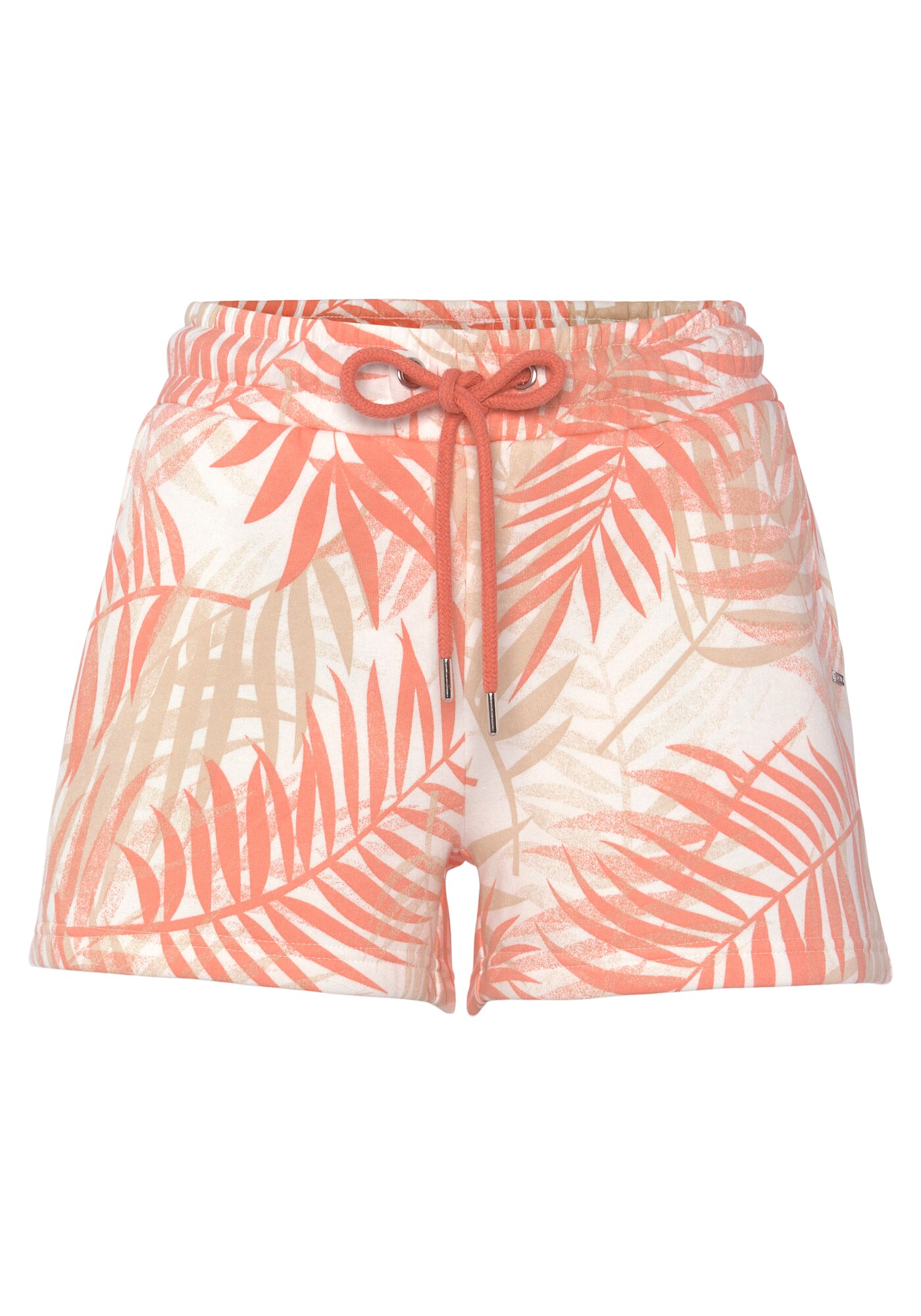 LASCANA Pantaloni de pijama  bej / corai / alb