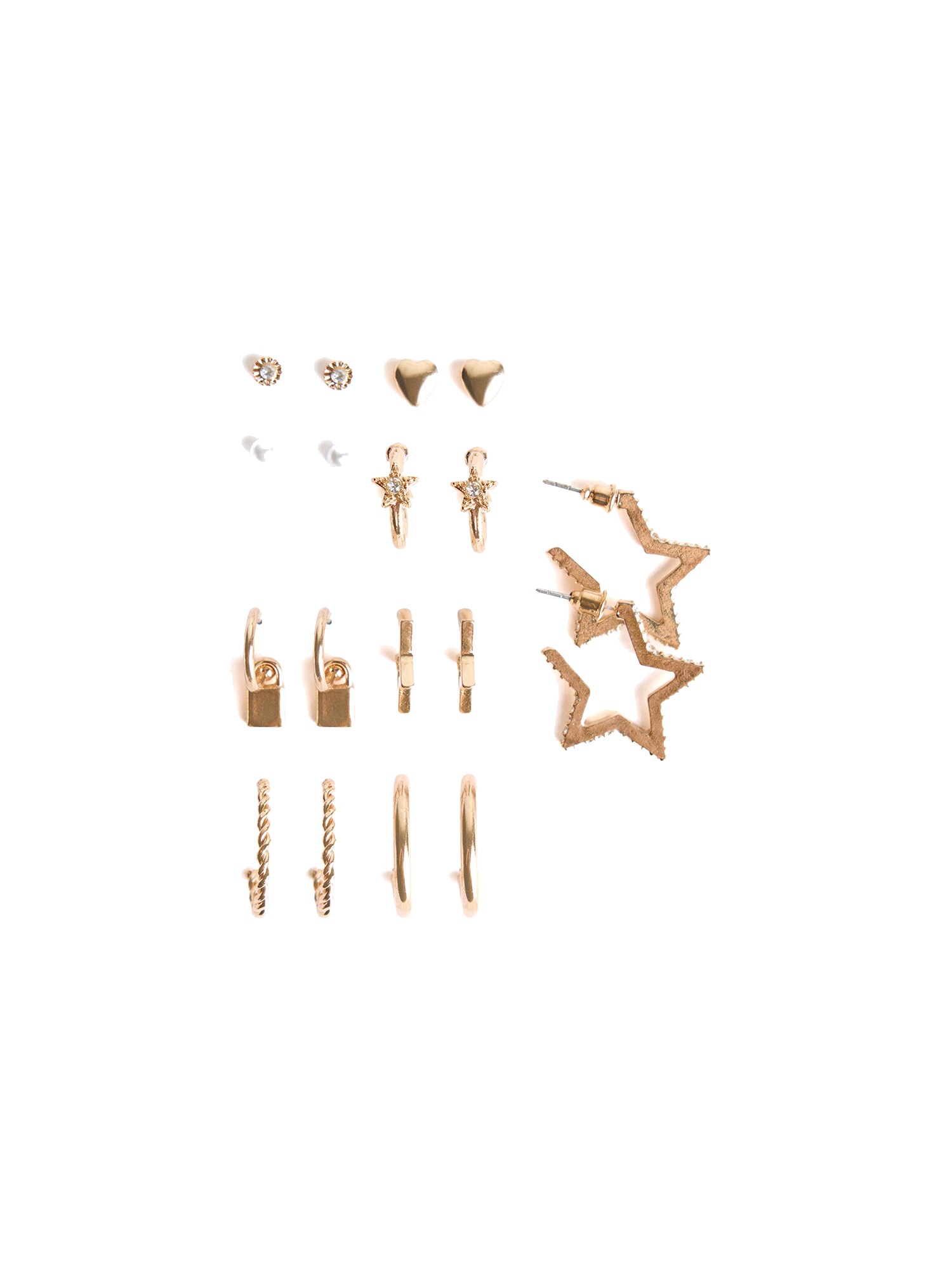 Bershka Cercei  auriu