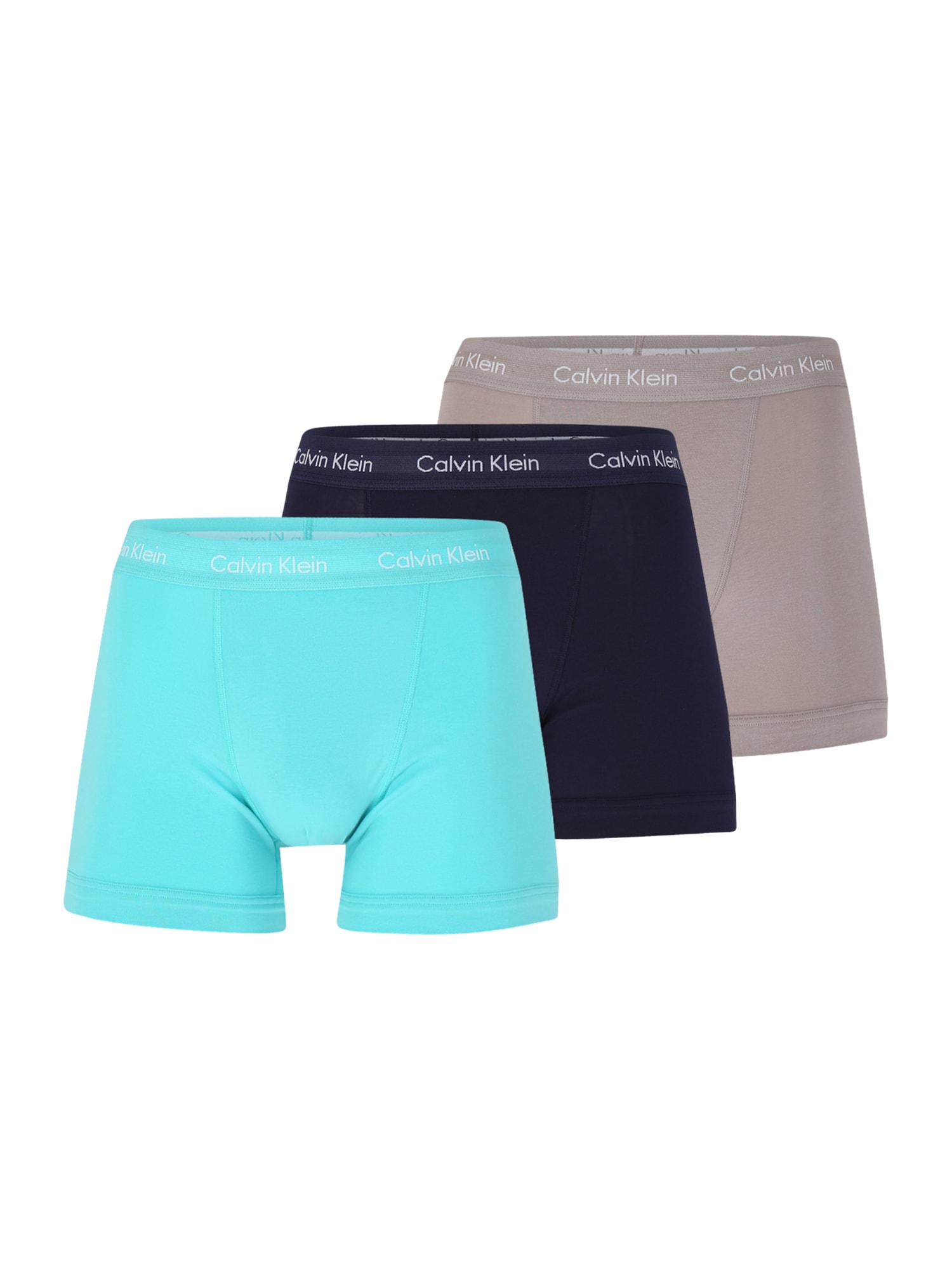 Calvin Klein Underwear Boxeralsók  bézs / éjkék / neonkék / fehér