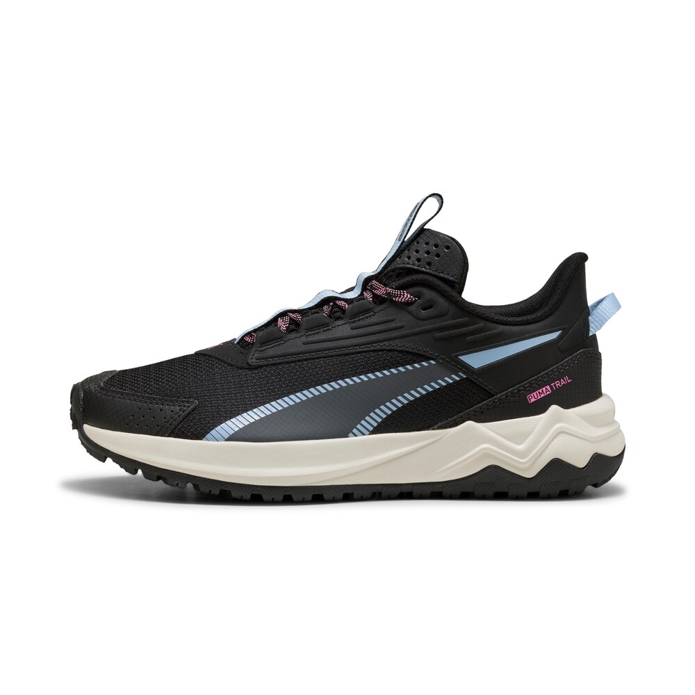 PUMA Laufschuh 'Extend Lite Trail' Herren Größe 38.5 hellblau / pink / schwarz