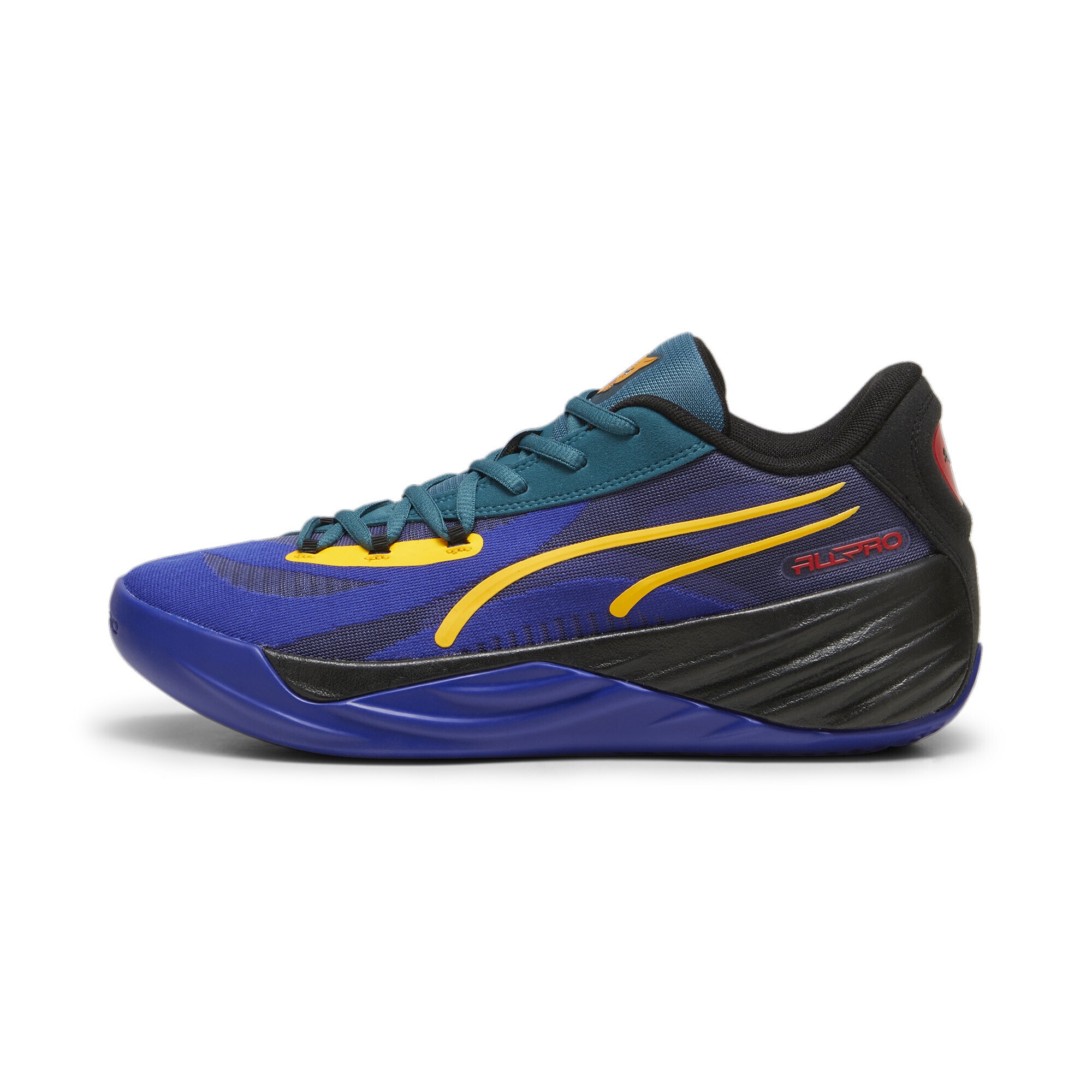 PUMA Pantofi sport All-Pro Nitro  bleumarin / galben închis / sângeriu / negru