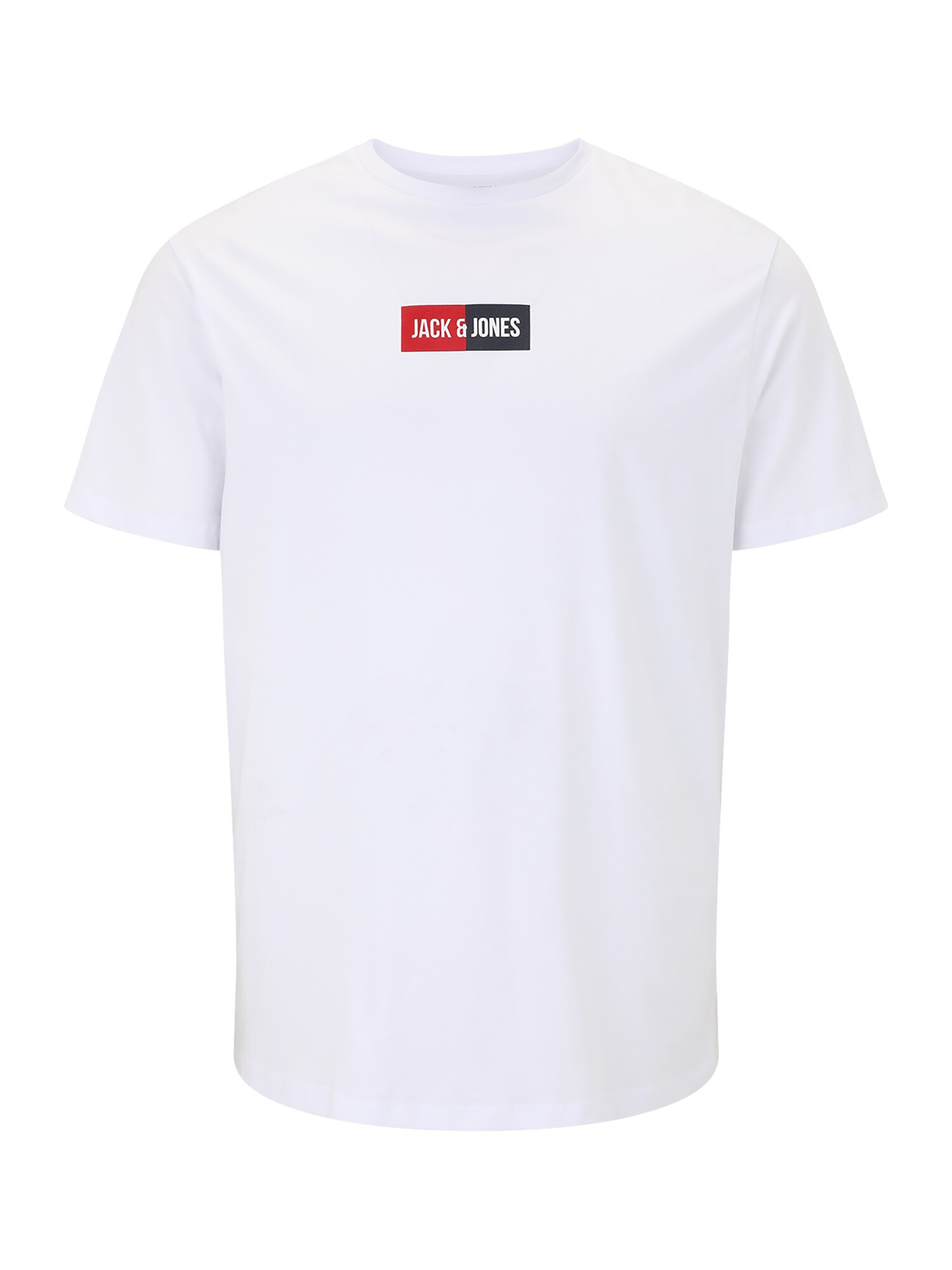 Jack & Jones Plus Póló 'JJPAN'  piros / fekete / fehér akciós termékkép 1