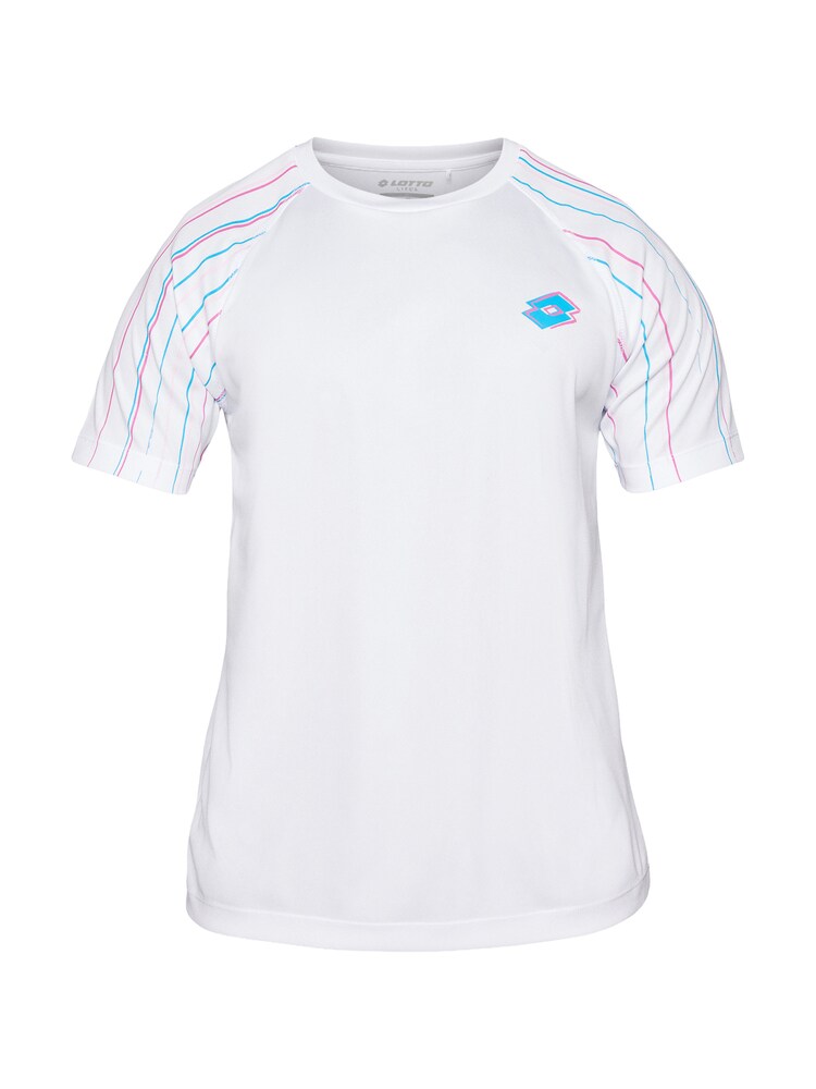 LOTTO T-Shirt Herren Größe XXL azur / pink / weiß