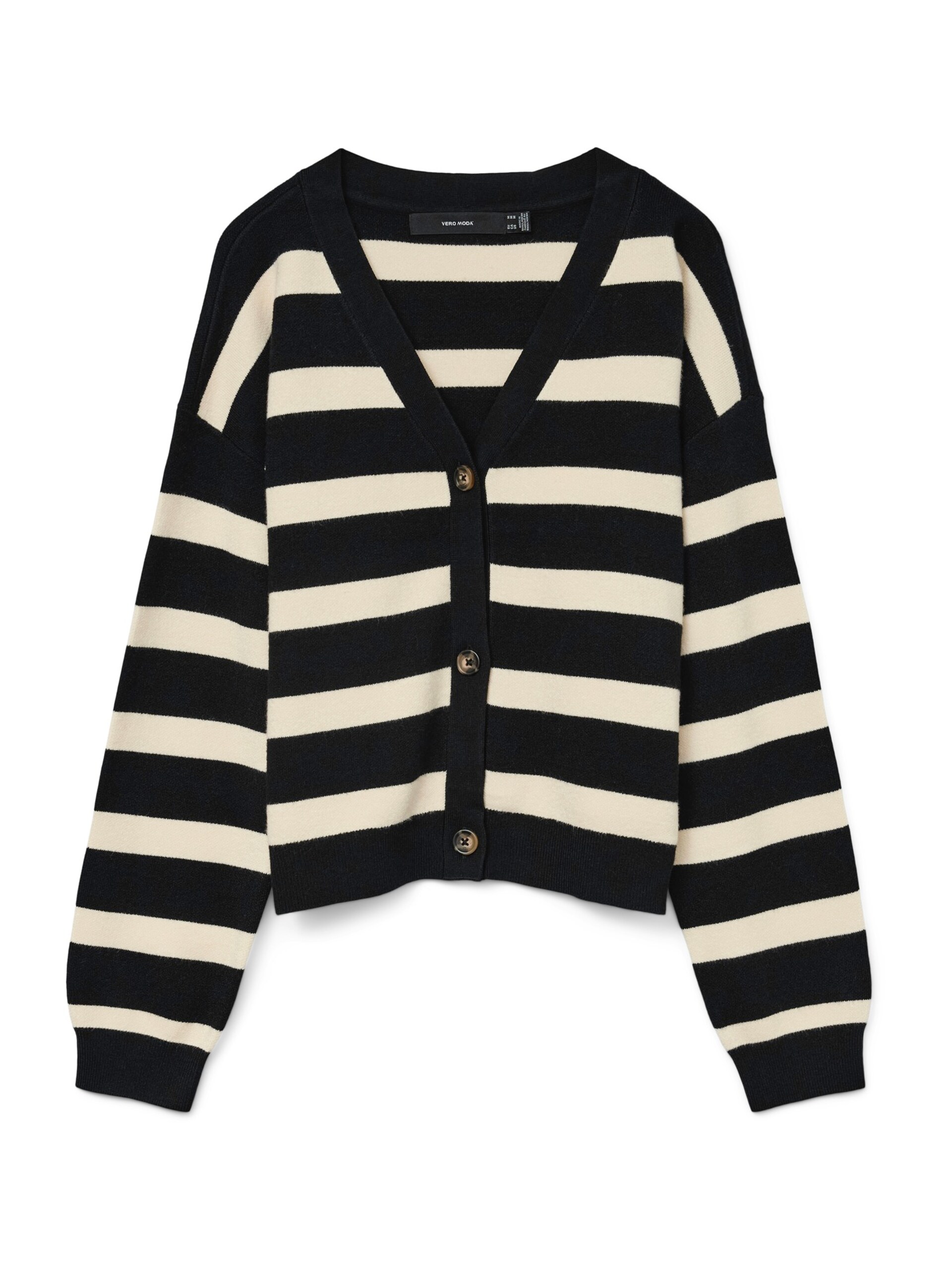 VERO MODA Vmsaba Full Needle Ls V-neck C koftor & cardigans dam – bild 5