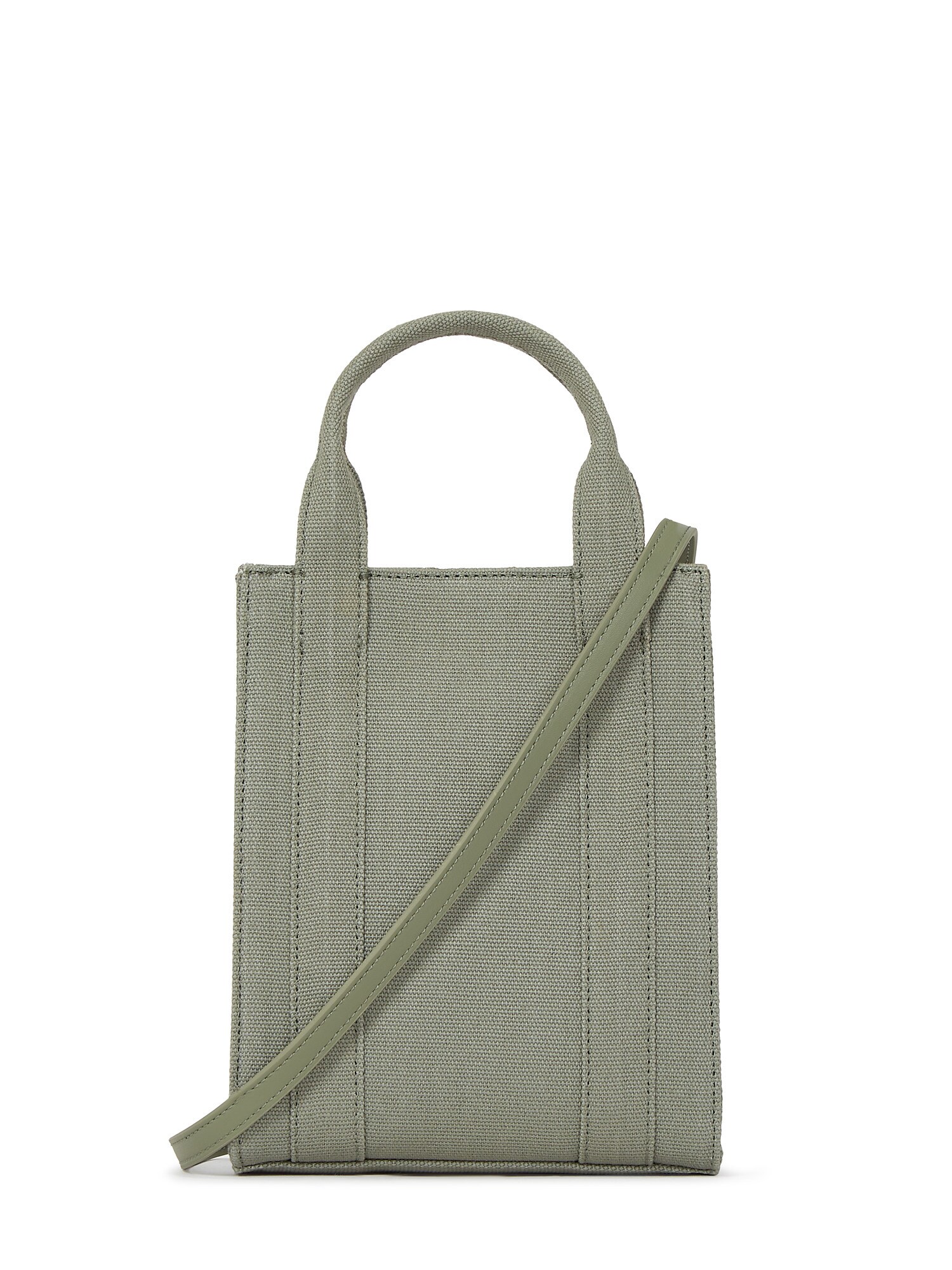 Karl Lagerfeld Shopper táska  sötétzöld / piszkosfehér termék 2. képe
