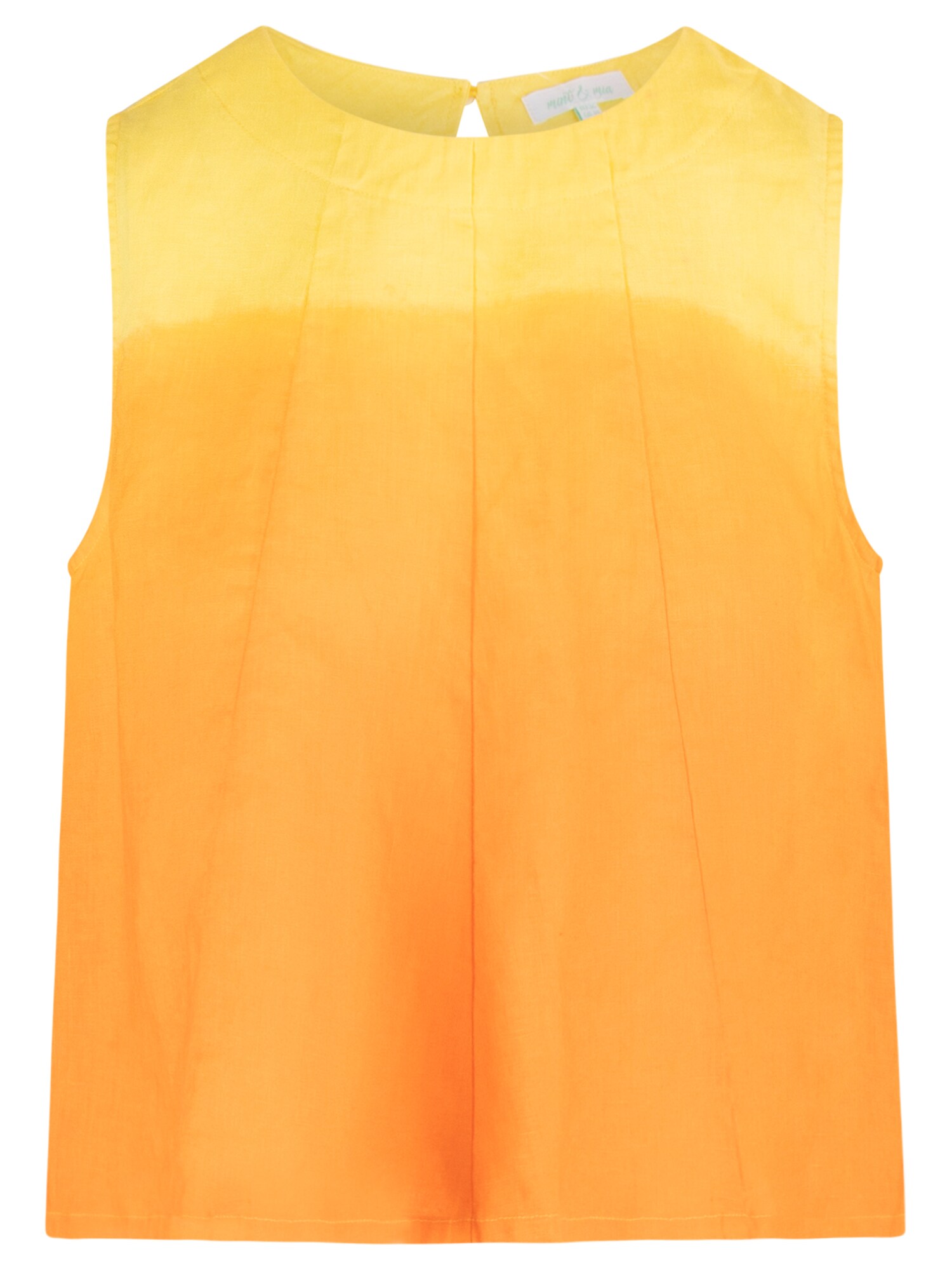 mint & mia Palaidinė be rankovių geltona / oranžinė