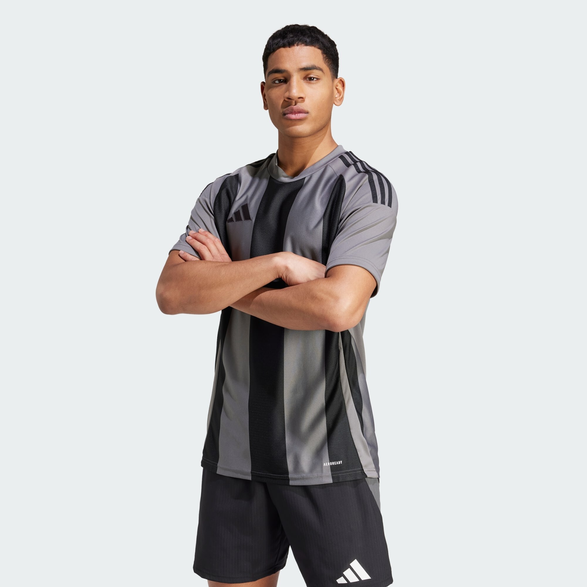Adidas Camiseta De Manga Corta Striped 24 – imagen 3
