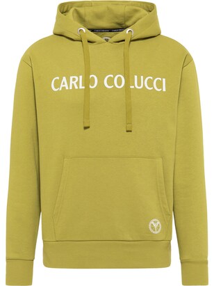 carlo colucci Sweatshirt ‘Corrado’ Riet / Wit