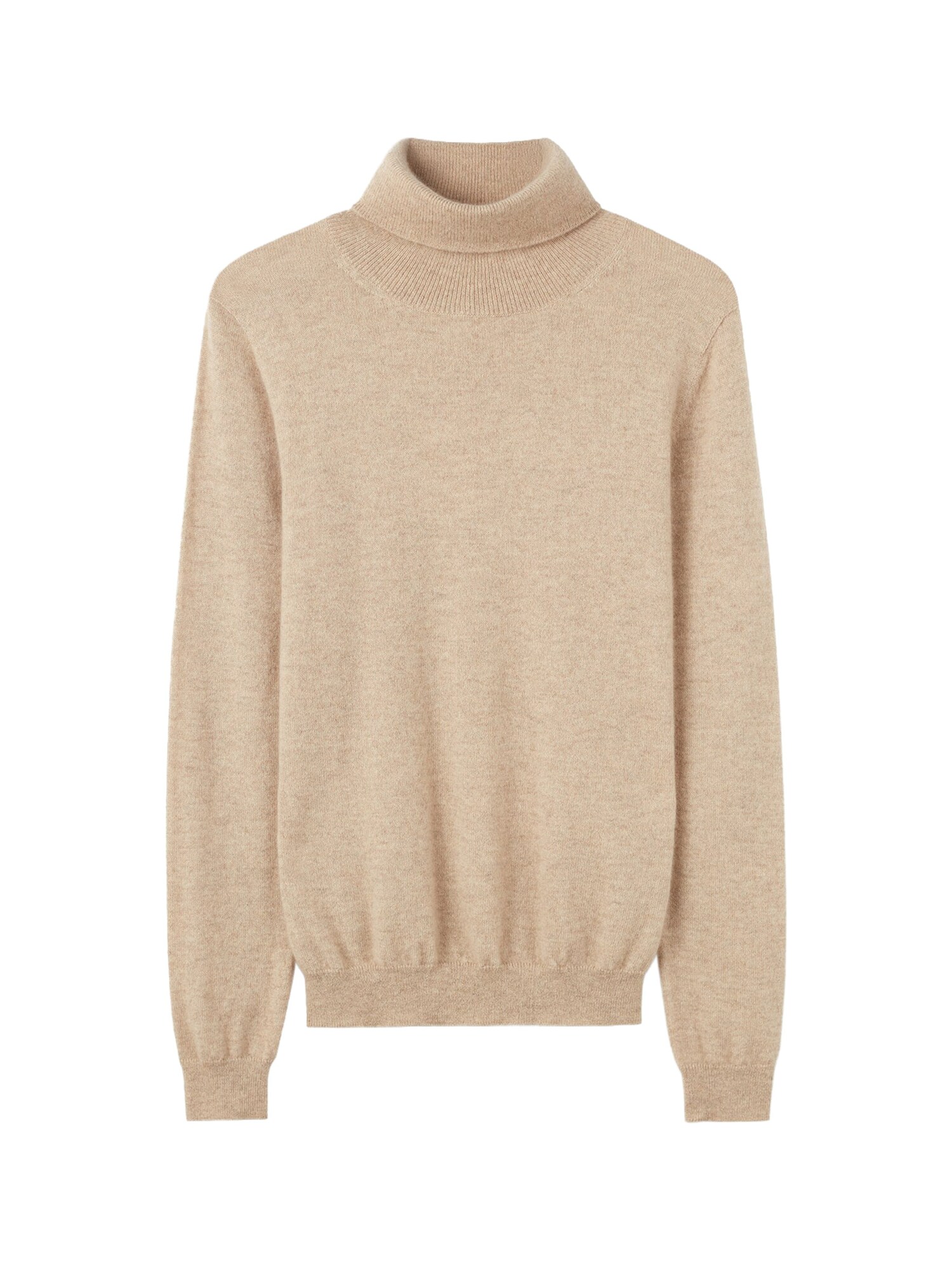 GOBI Cashmere Jersey 'Women's Essential Cashmere Turtleneck Sweater' talco