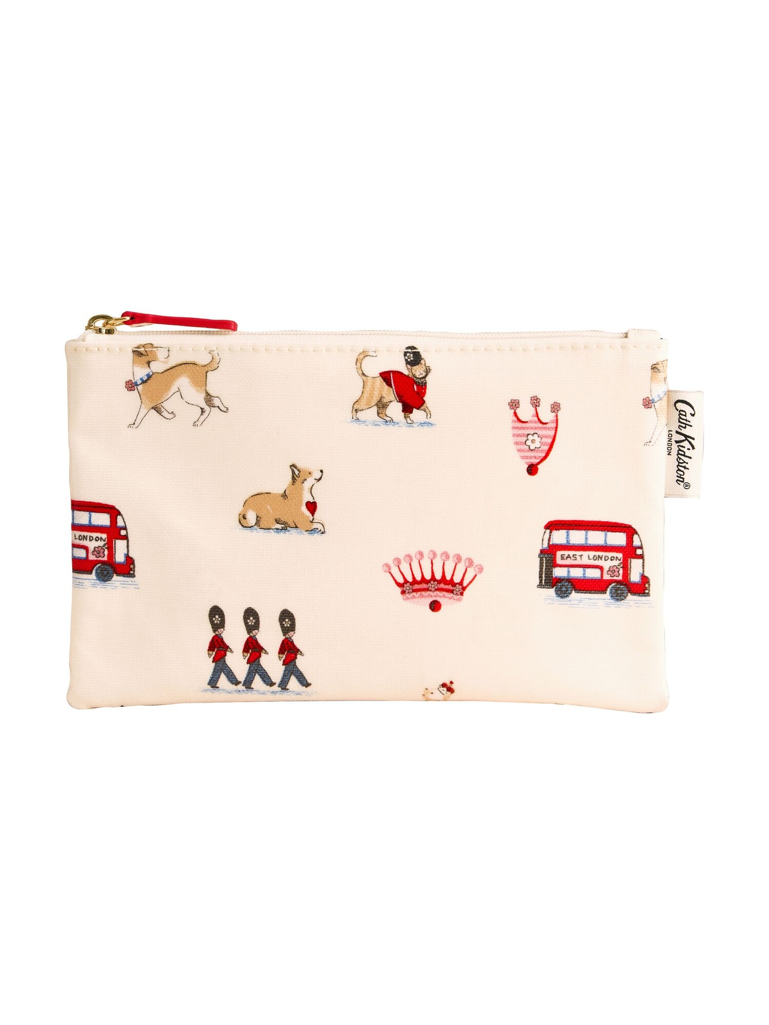 Cath Kidston Portofel  bej deschis / albastru / maro cappuccino / roșu