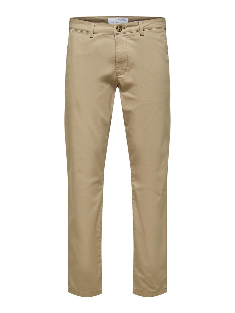 SELECTED Hose 'SLHMiles Flex' Herren Größe 30 beige