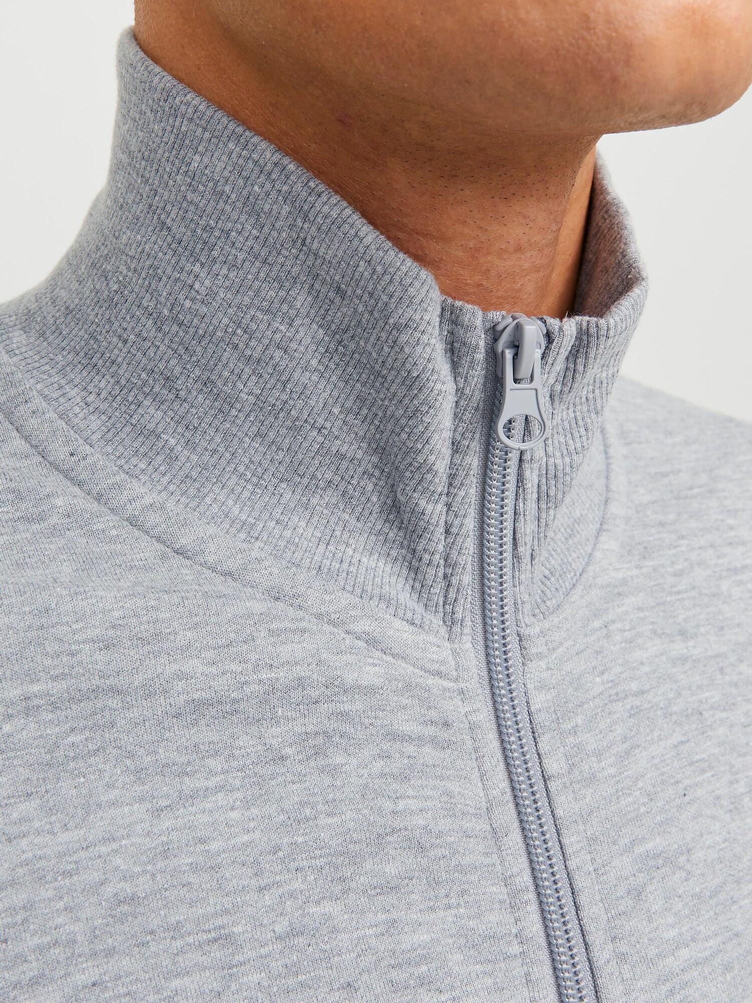 JACK & JONES Tréning dzseki 'JJEPaulos'  világosszürke termék 2. képe