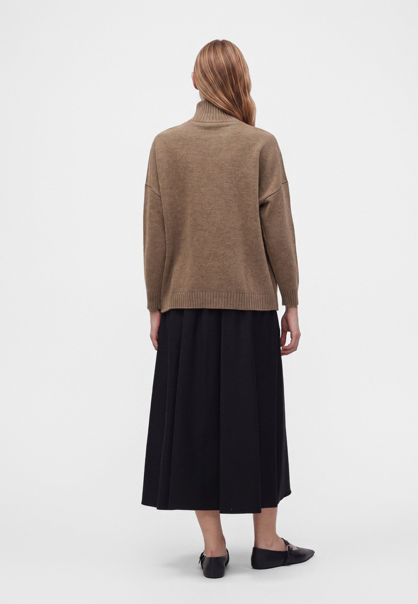 Weekend Max Mara Jersey 'BORGIA'  marrón moteado – imagen 4