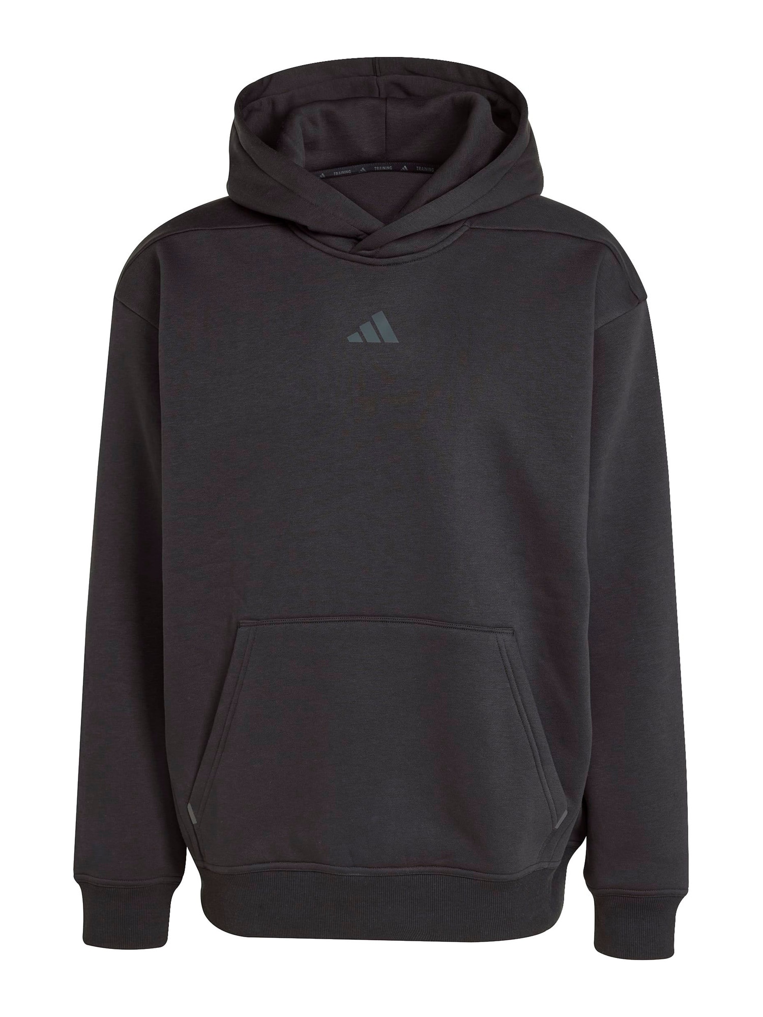 ADIDAS PERFORMANCE Hanorac sport  gri metalic / negru