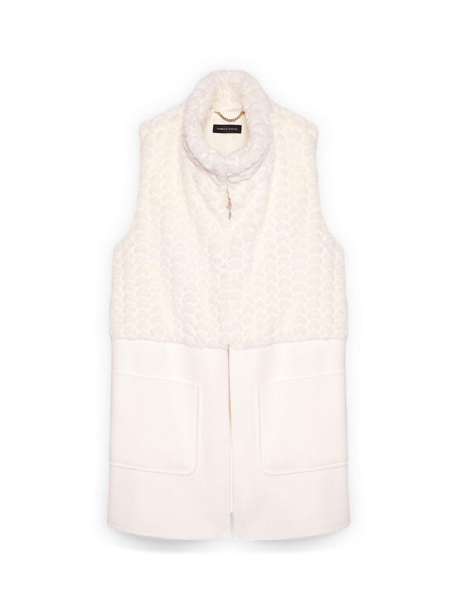 Fiorella Rubino Cappotto invernale  bianco