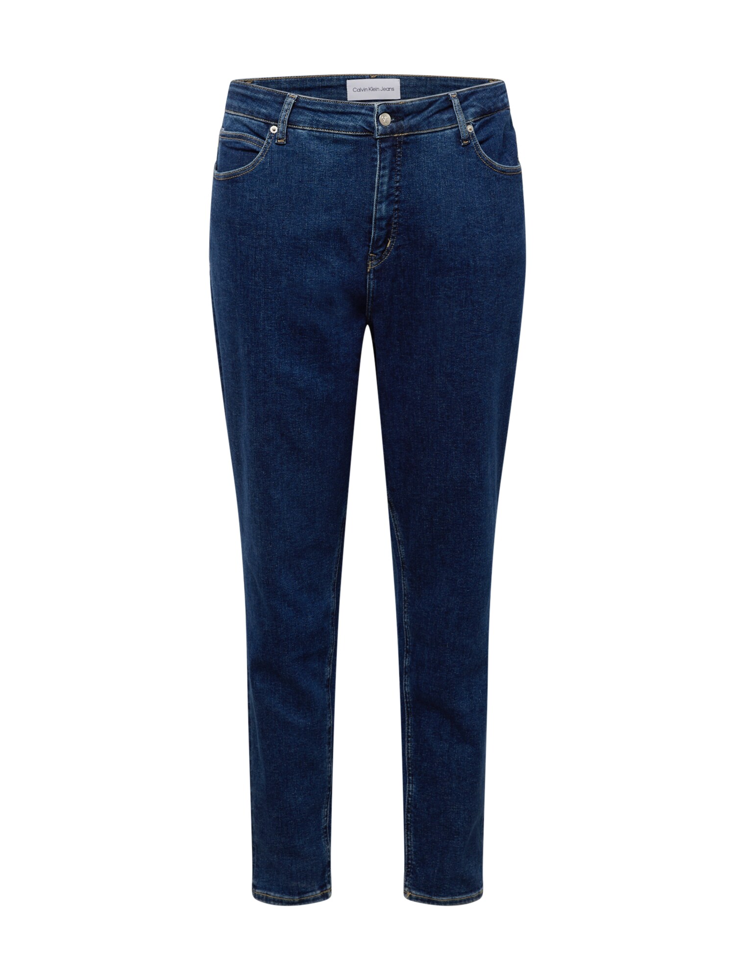 Calvin Klein Jeans Plus Džínsy 'HIGH RISE SKINNY PLUS'  modrá denim