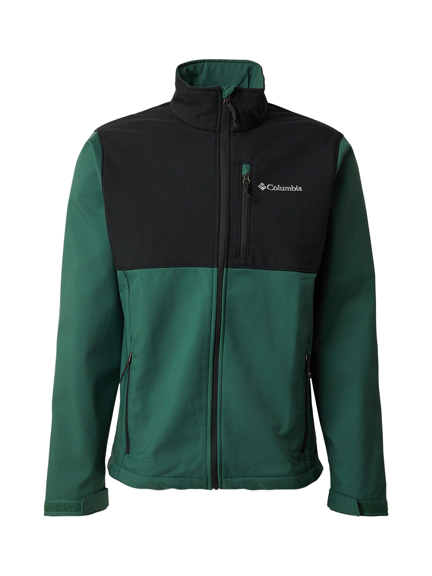 COLUMBIA Chaqueta de montaña 'Ascender' verde oscuro / negro