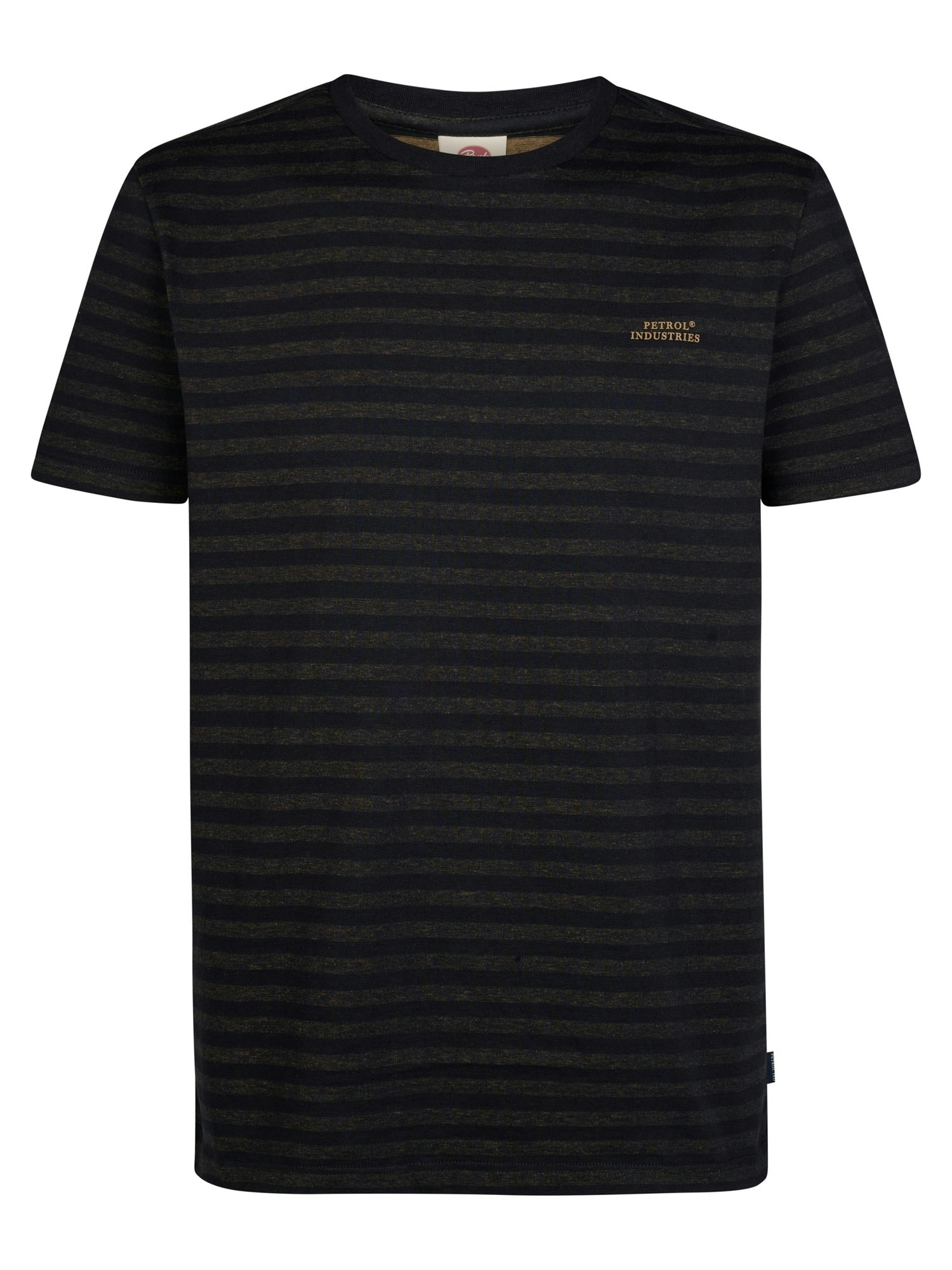 Petrol Industries Tricou brocart / gri metalic