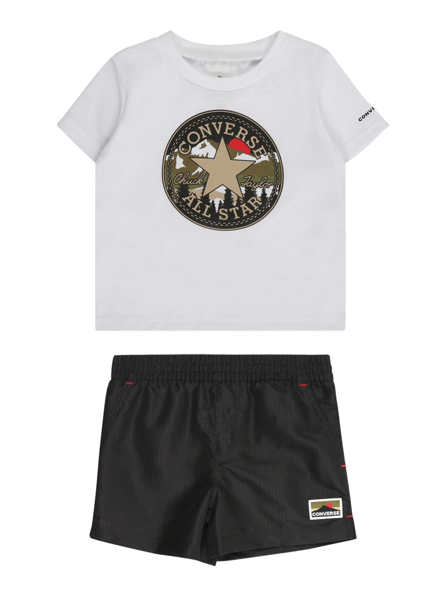 CONVERSE Szettek 'GEARED UP'  bézs / olíva / fekete / fehér akciós termékkép 1