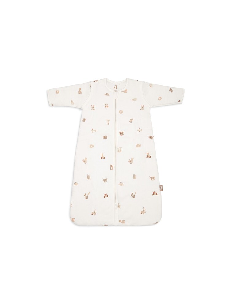 Jollein Schlafsack 'Animal Friends' Jungen Größe 110 beige / braun / taupe / weiß