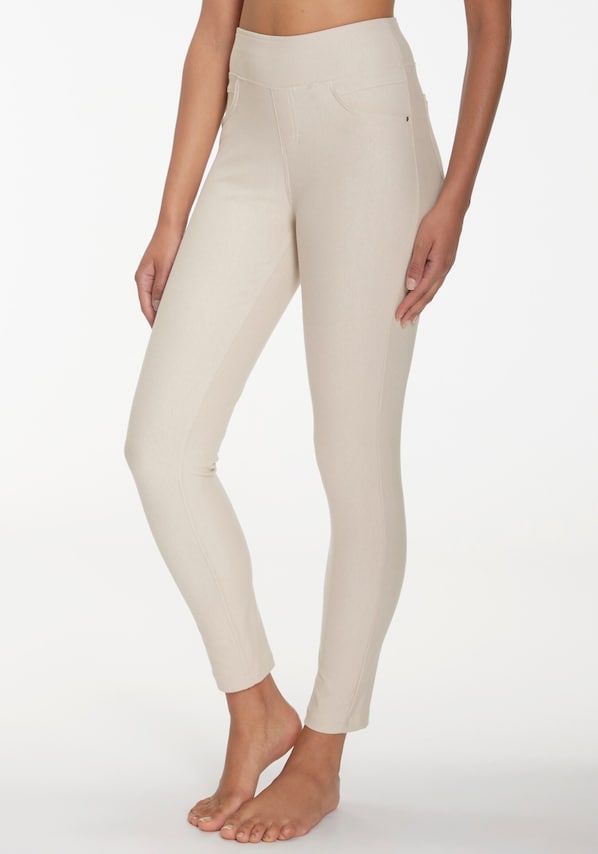 H.I.S, Leggings, bézs, 6 kép a 6 közül
