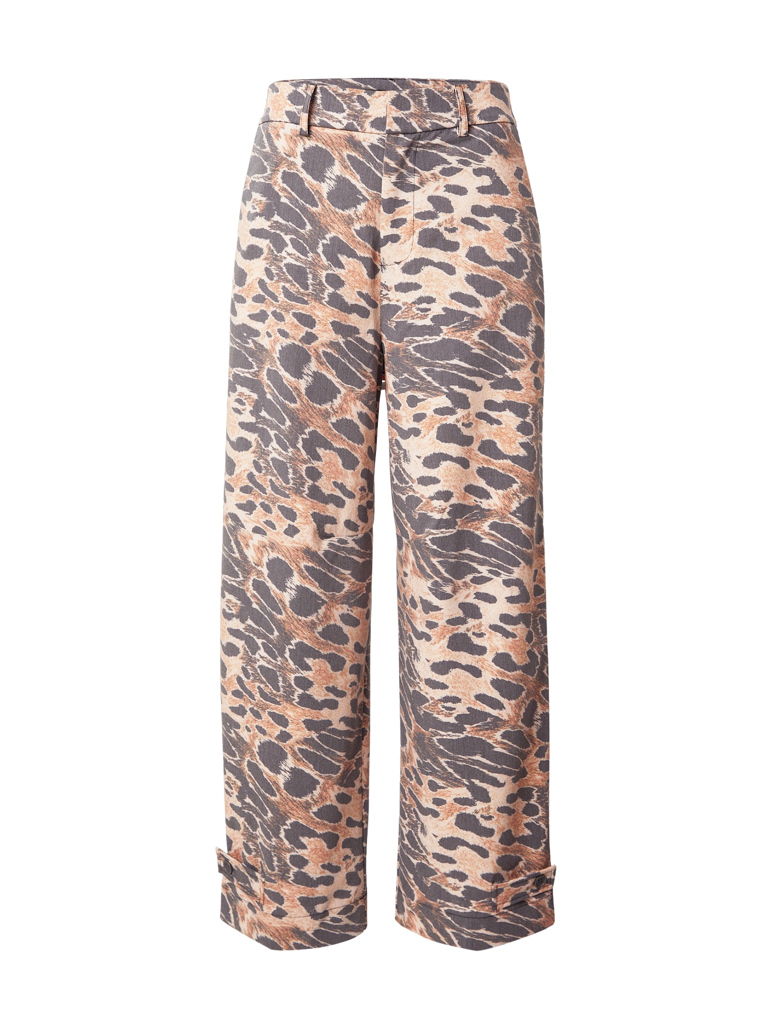 miss goodlife Pantaloni Fancy  bej / maro / gri metalic