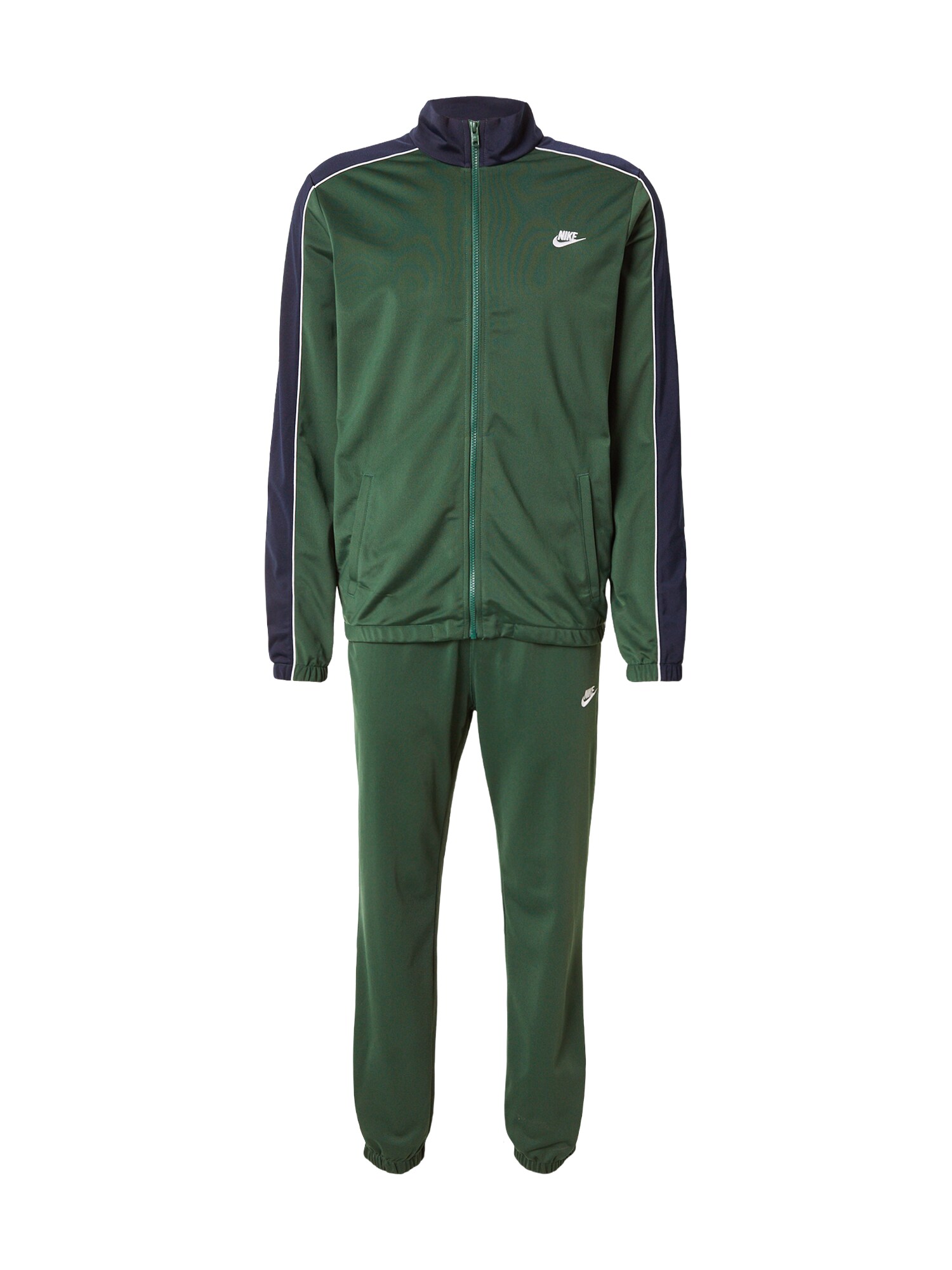 Nike Sportswear Joggingová súprava 'CLUB'  námornícka modrá / zelená