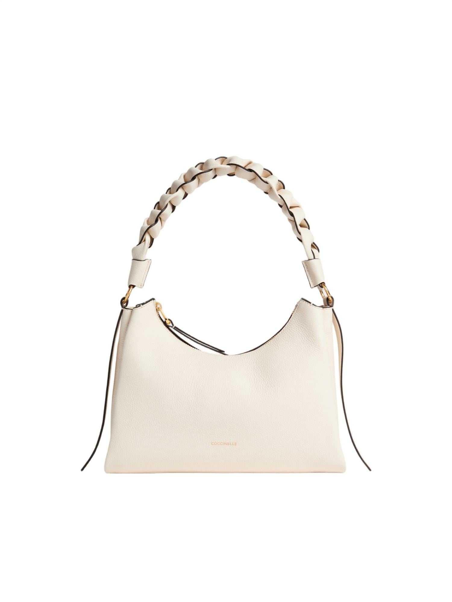 Coccinelle Bolso de mano 'COCCINELLE Boheme S26 2'  blanco perla