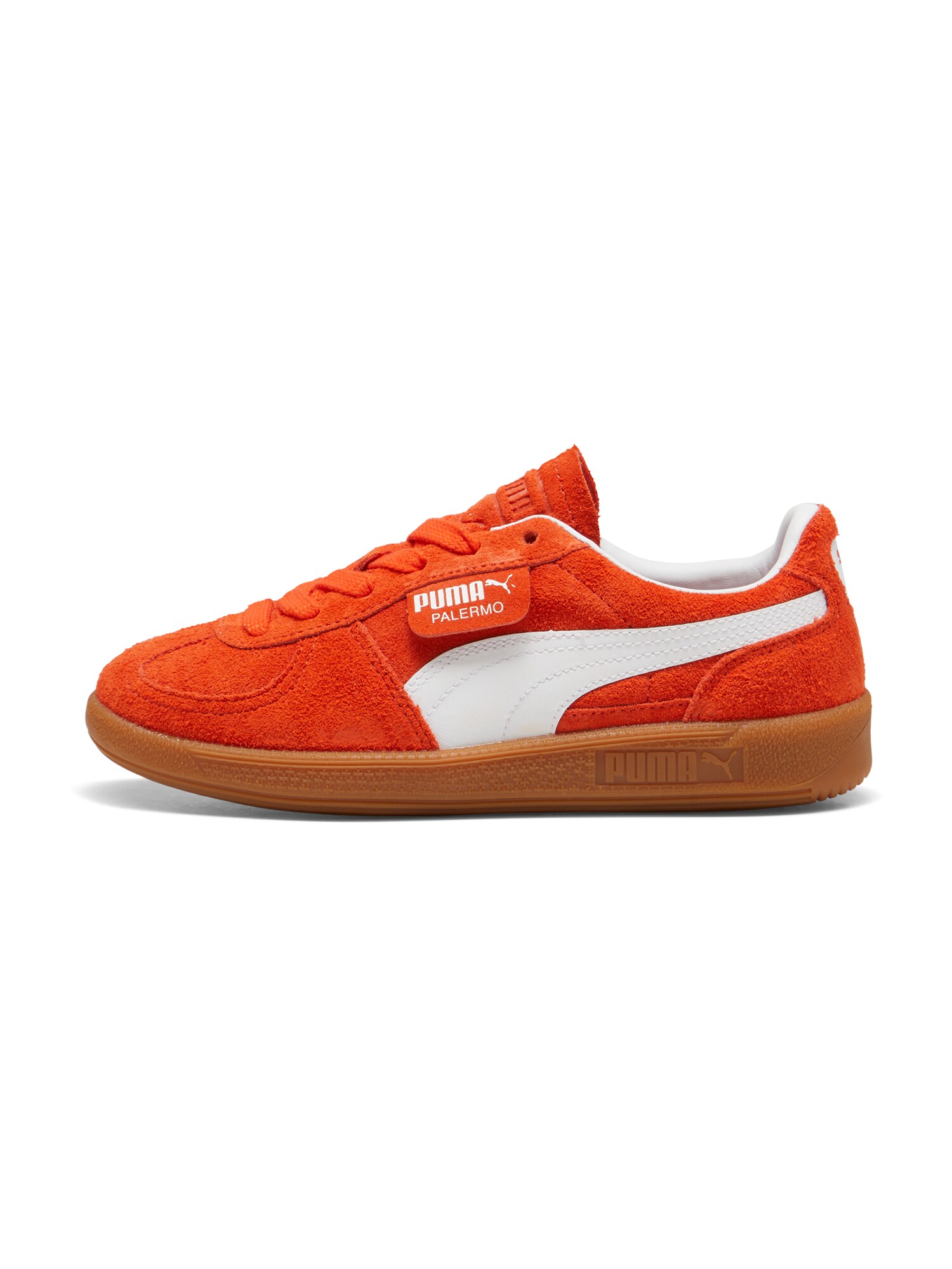 PUMA Tenisky 'Palermo'  oranžovo červená / biela