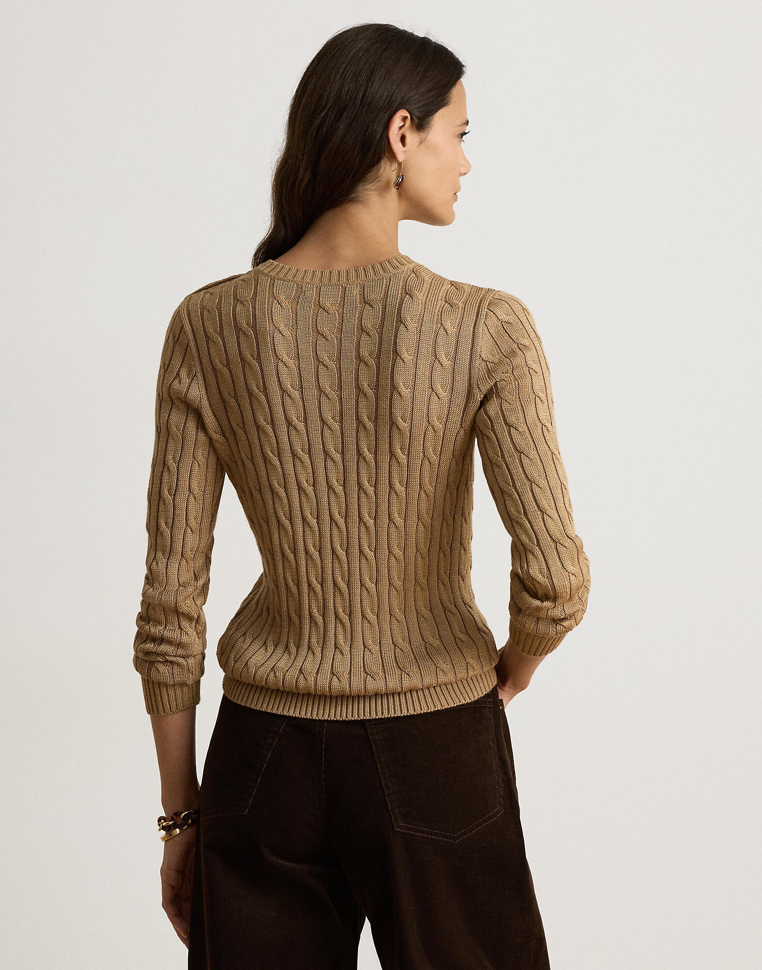 Lauren Ralph Lauren Jersey beige oscuro – imagen 11