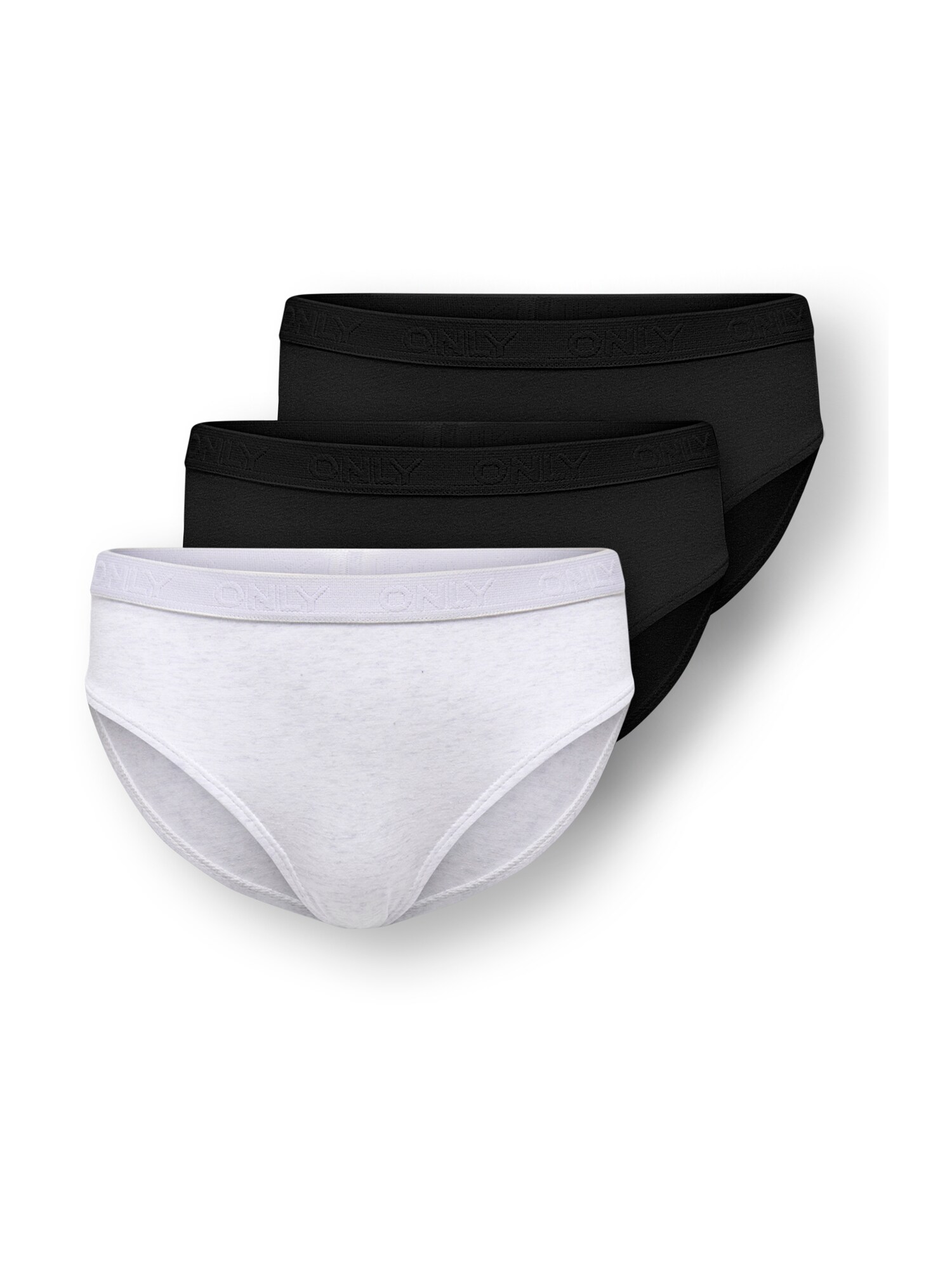 ONLY GIRLS Chiloţi KOGLOLA  gri deschis / negru