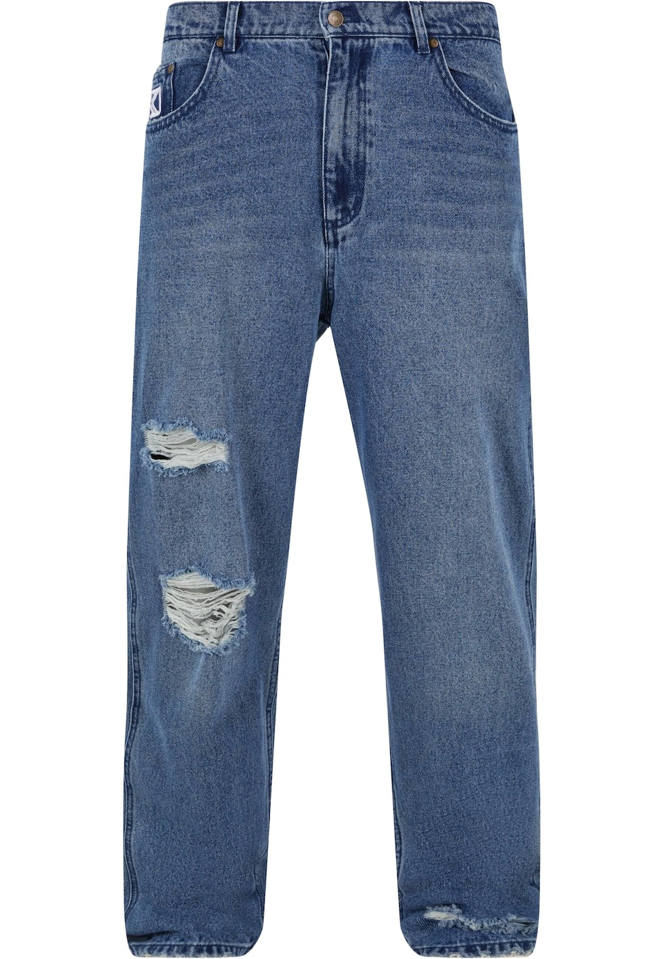 Jeans ' KM241-031-2 ' blå / brun