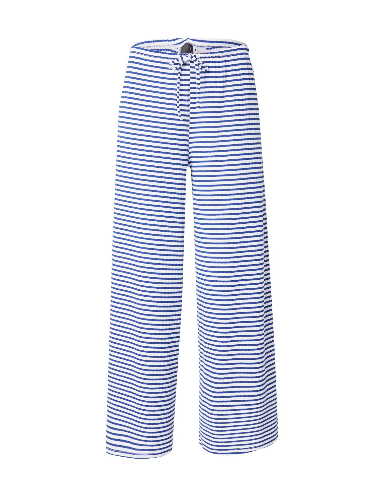 Gina Tricot Nohavice  modrá / biela