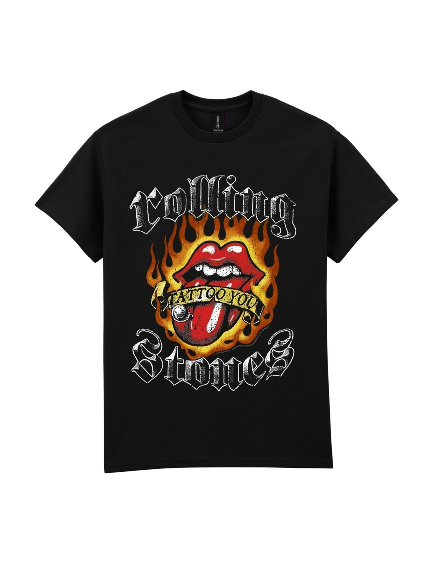 THE ROLLING STONES Camiseta 'Rolling Stones Tattoo You' negro – imagen 1