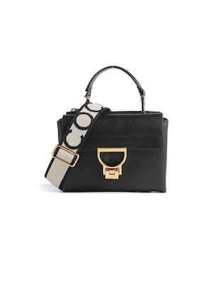 Coccinelle Bolso de hombro 'Arletis Signature 19x15x8 cm'  negro