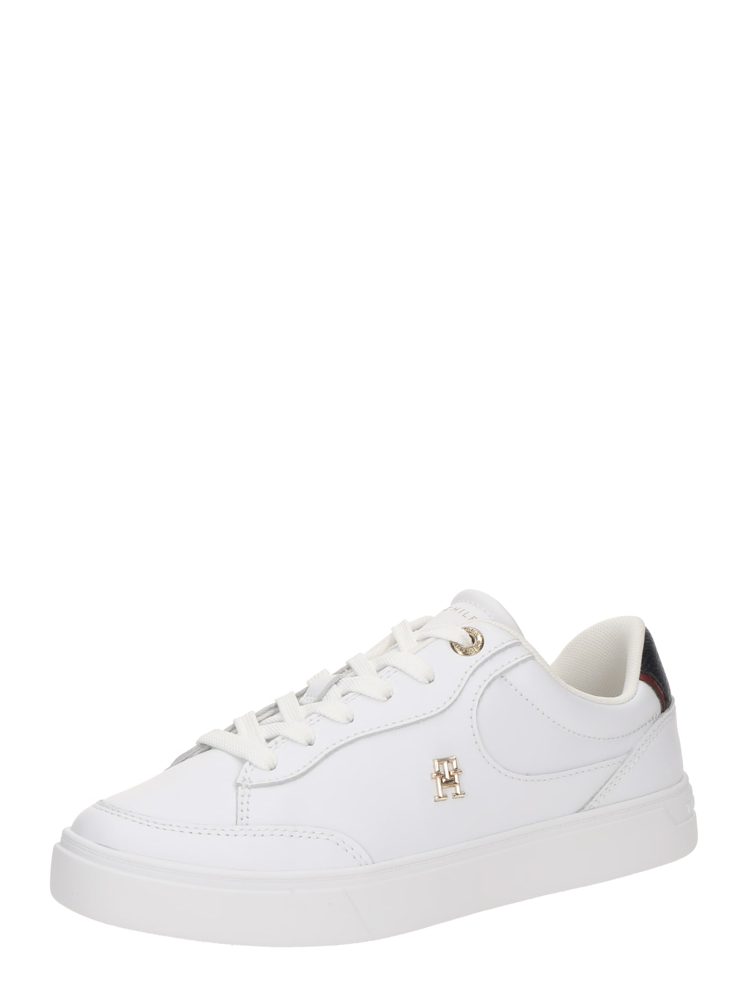 TOMMY HILFIGER Sneaker low Essential  negru / alb